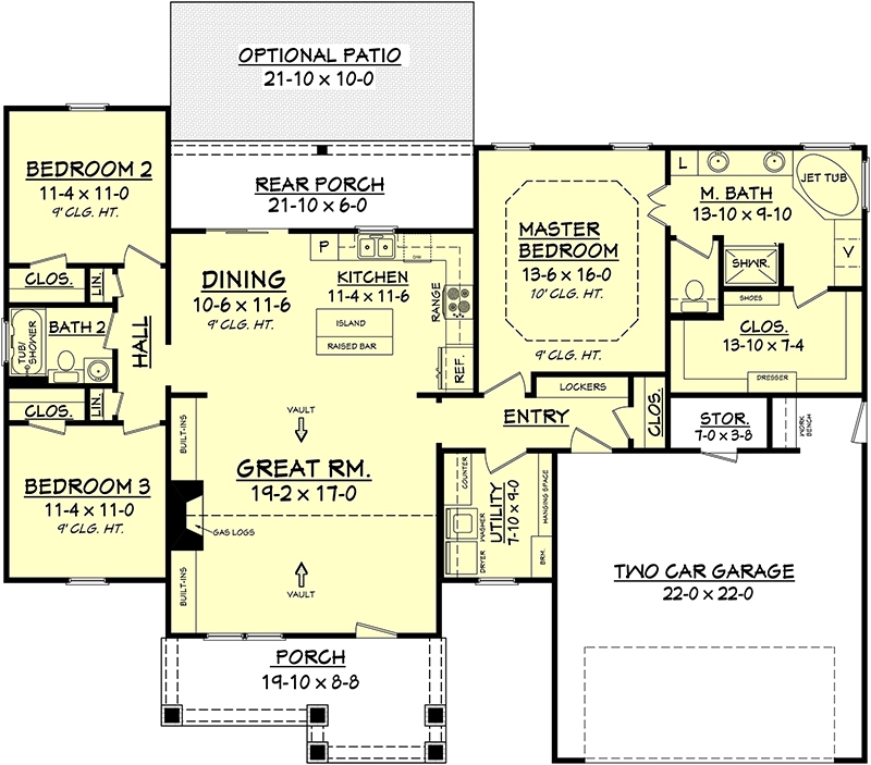 Floor Plan Main Level