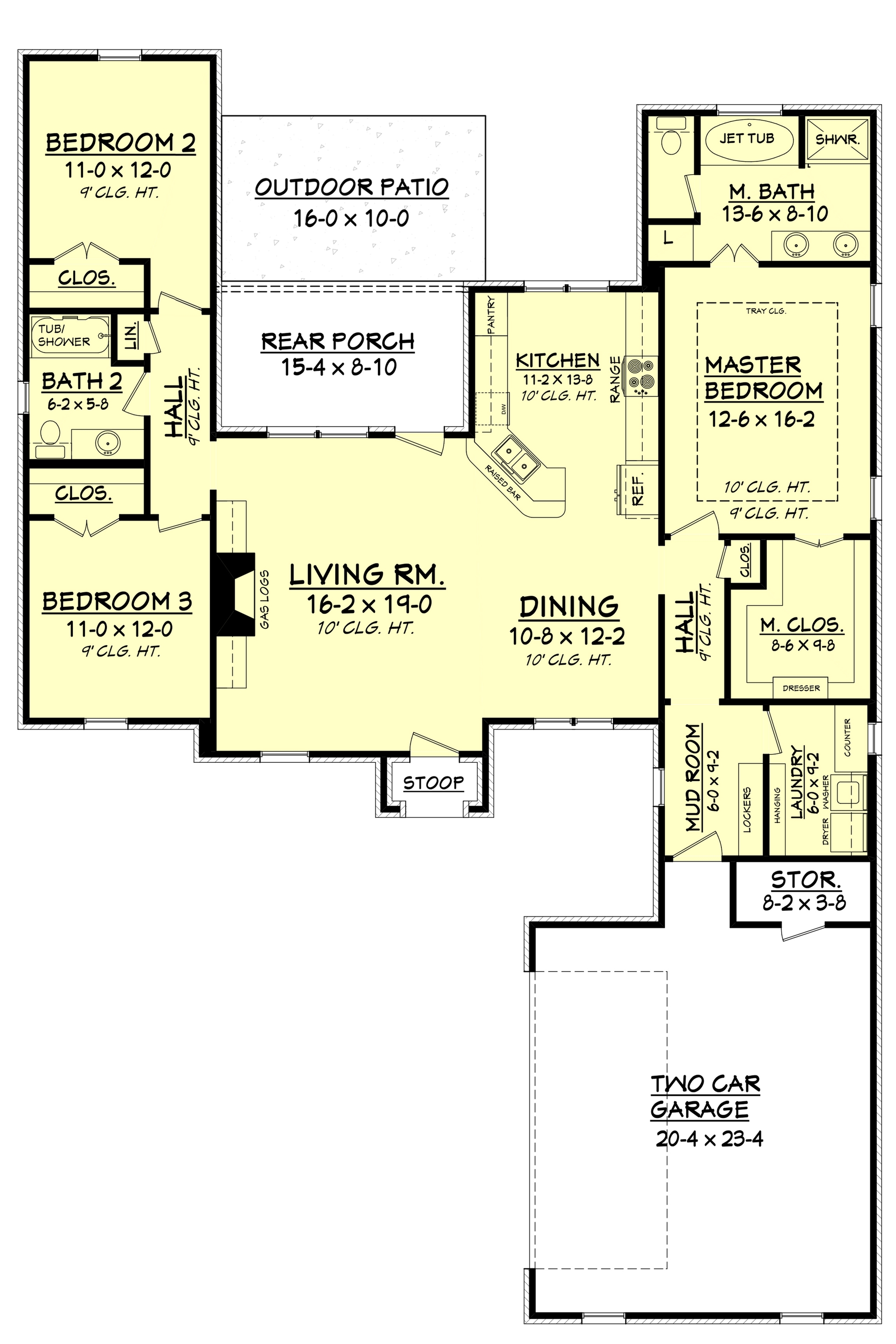 Floor Plan Main Level