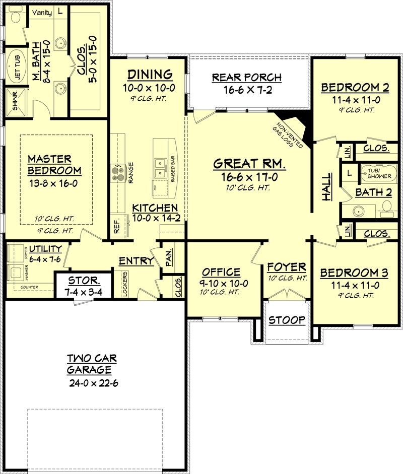 Floor Plan Main Level