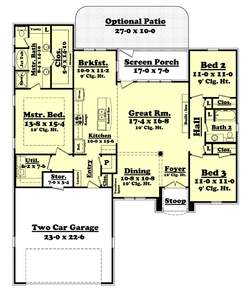 Floor Plan Main Level