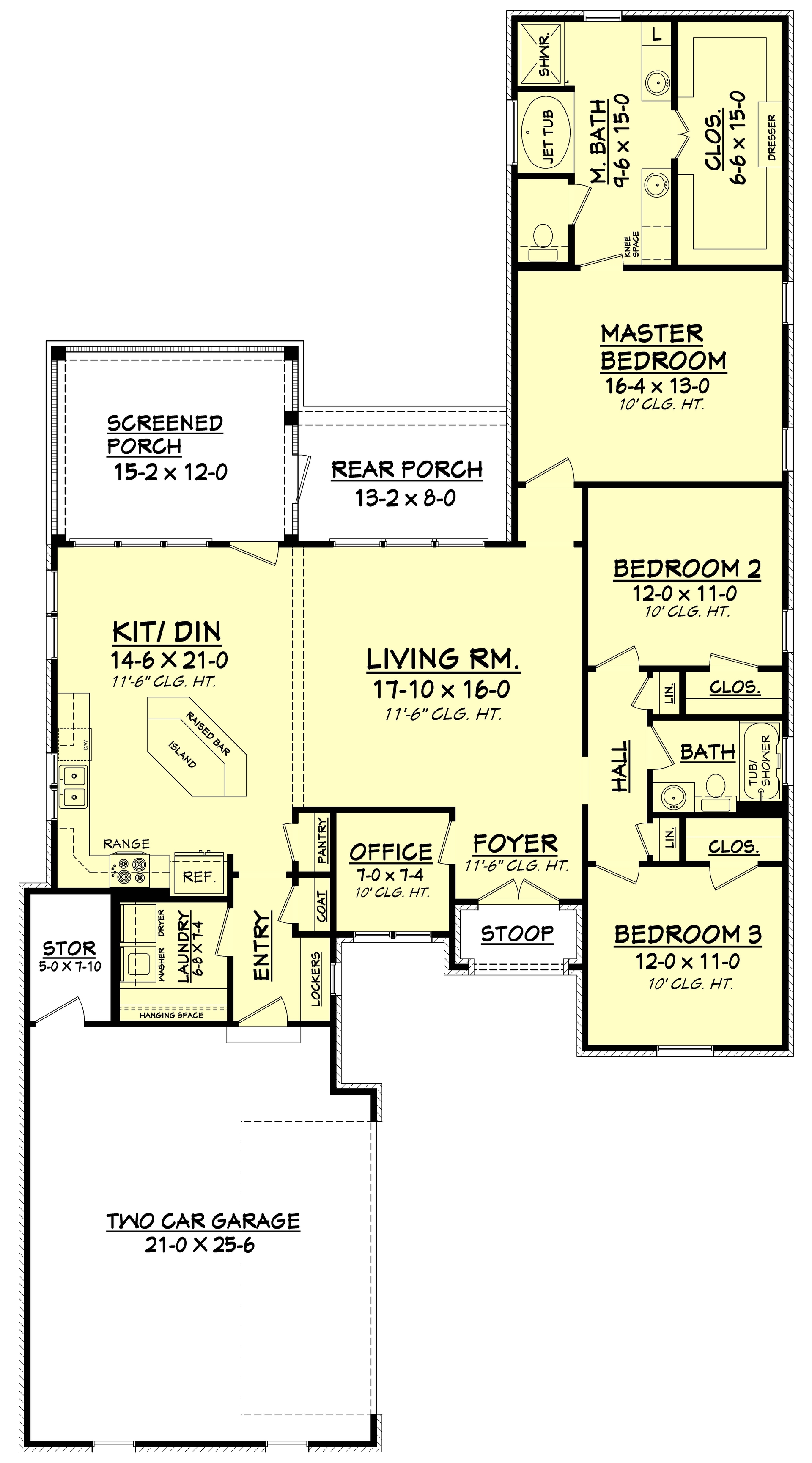 Floor Plan Main Level