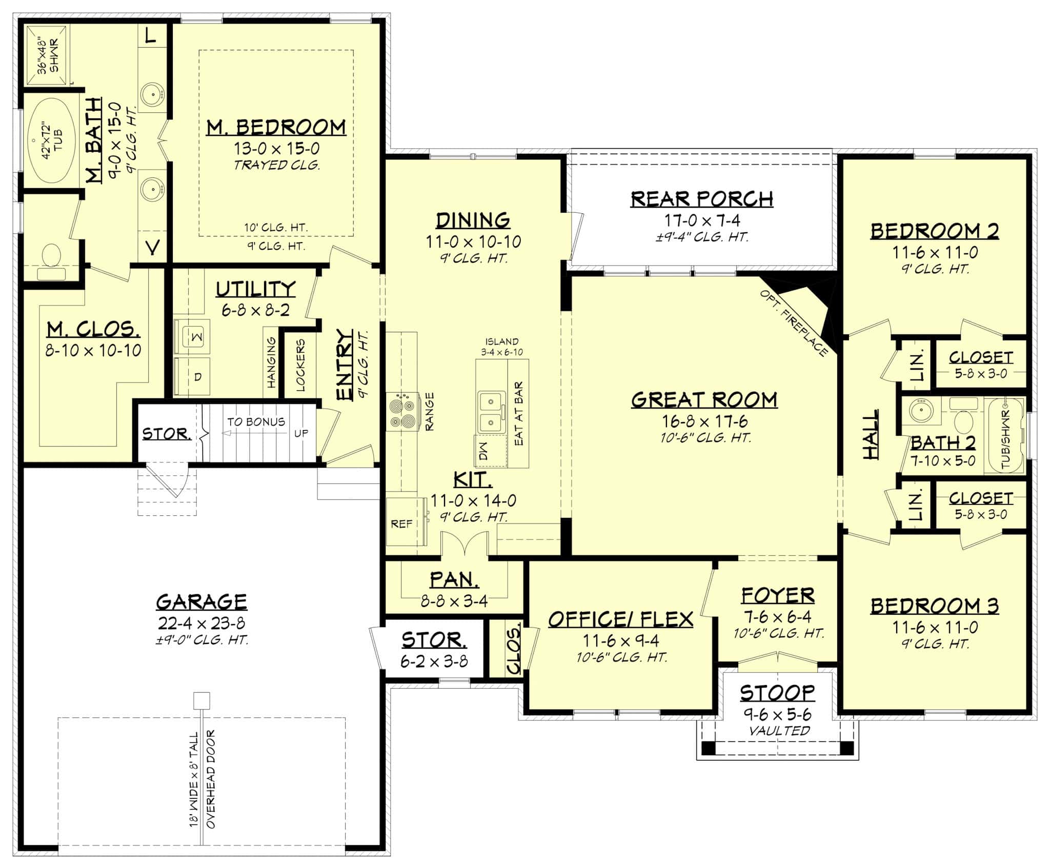 Floor Plan Main Level