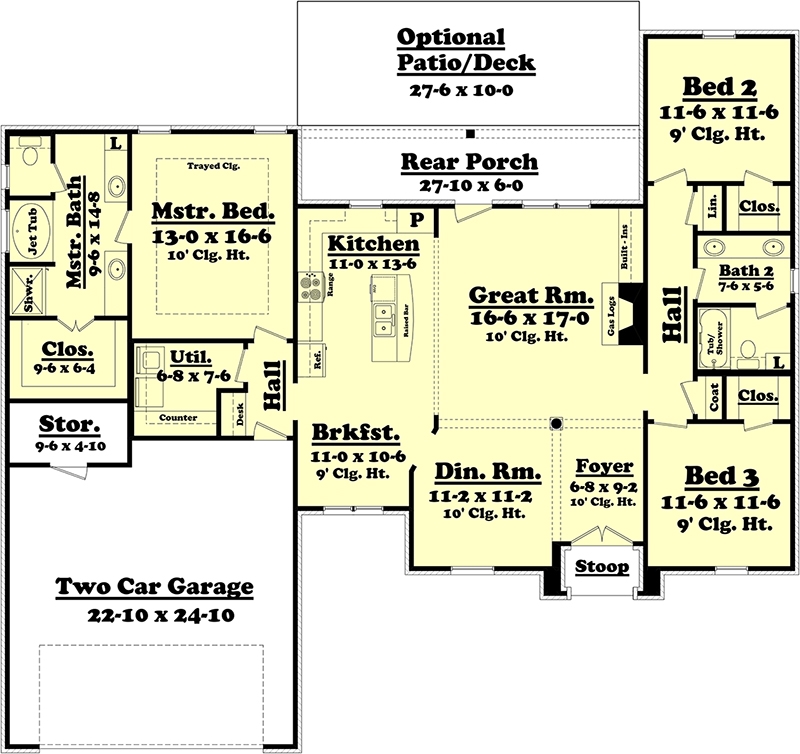 Floor Plan Main Level
