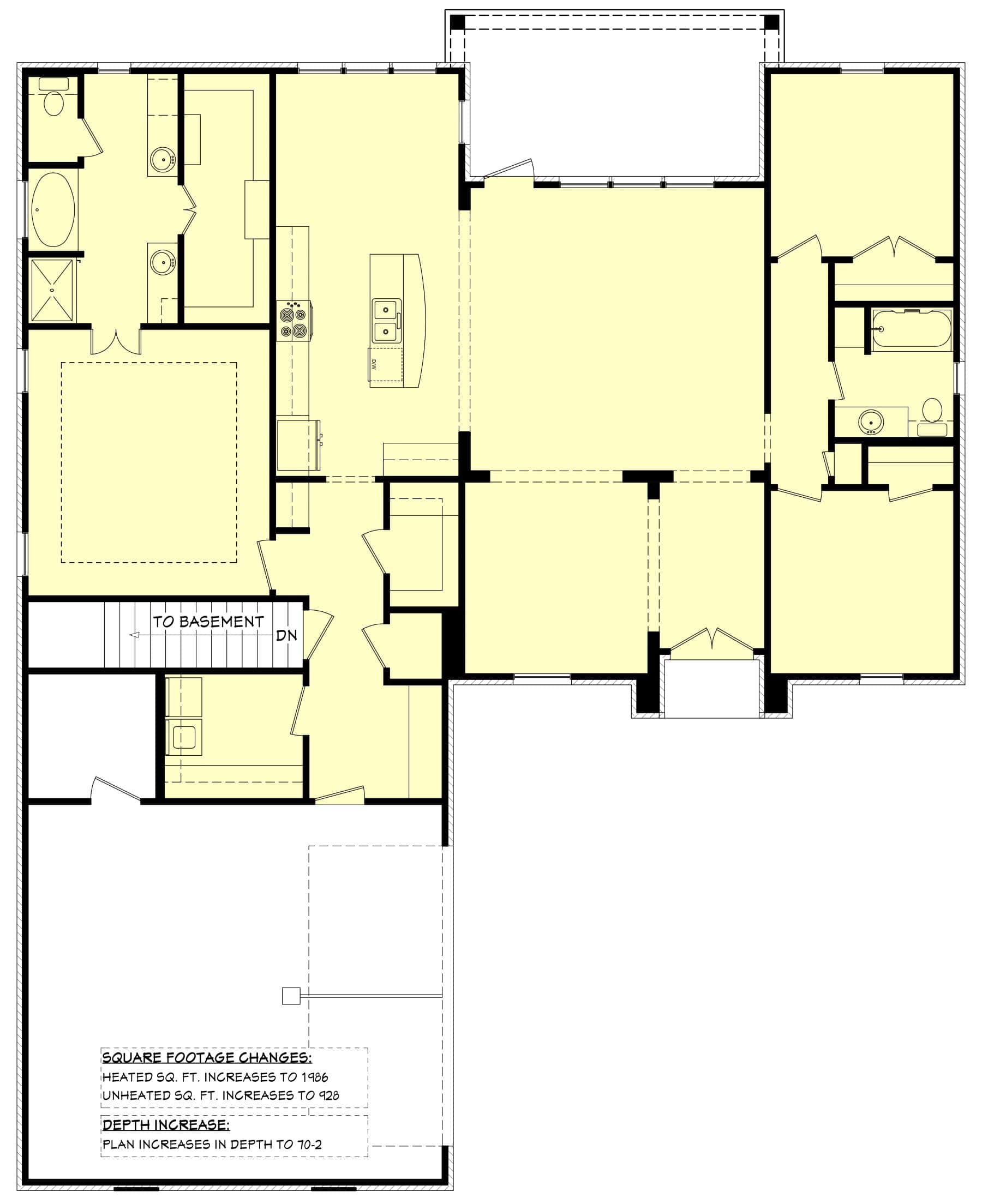 Basement Option Stair Location