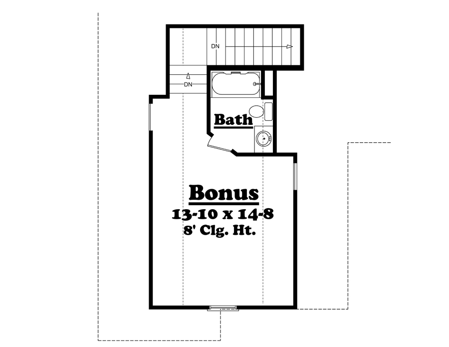 Floor Plan Bonus Room