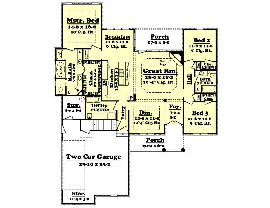 Floor Plan Main Level