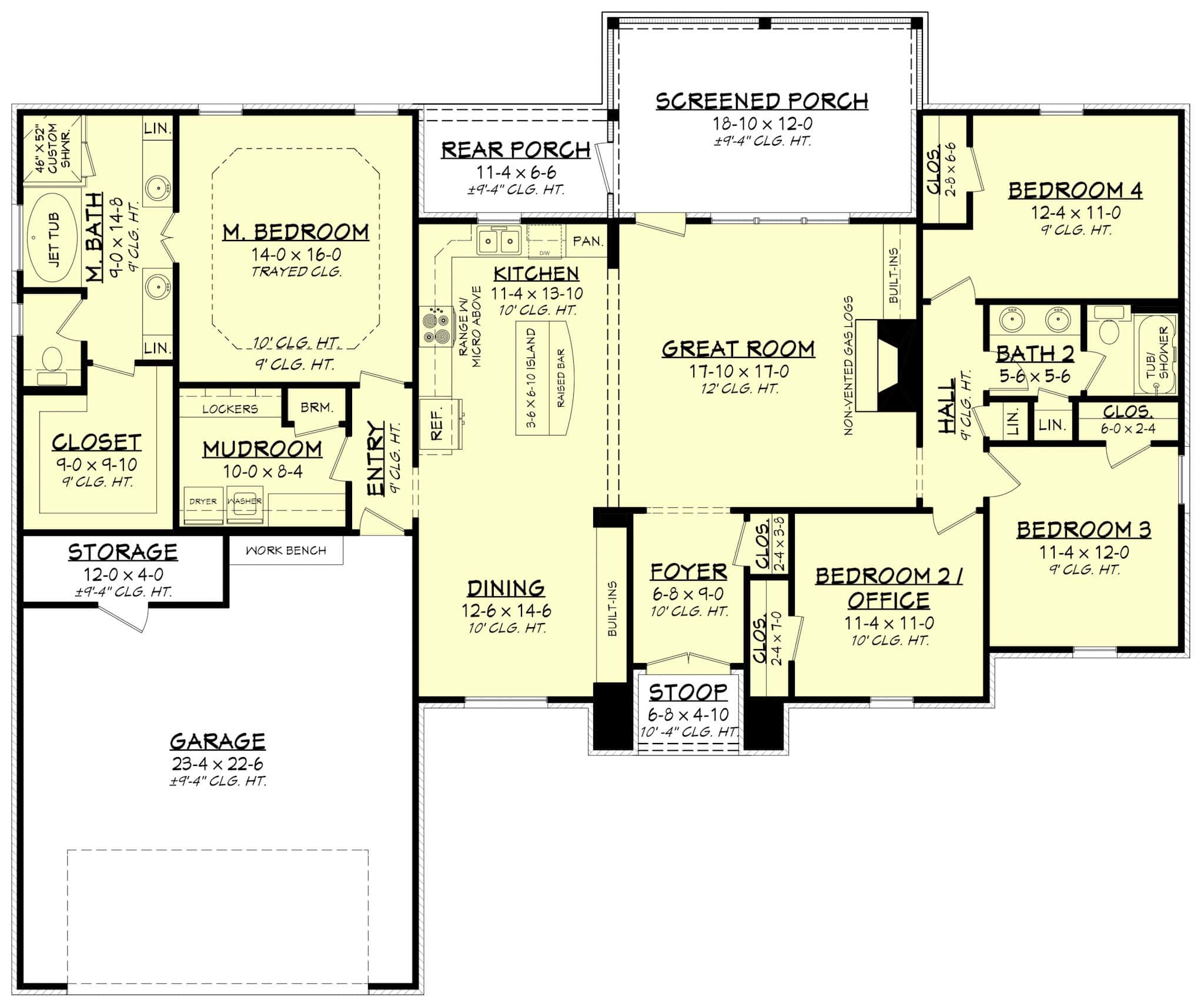 Floor Plan First Story