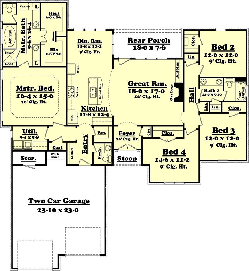 Floor Plan Main Level