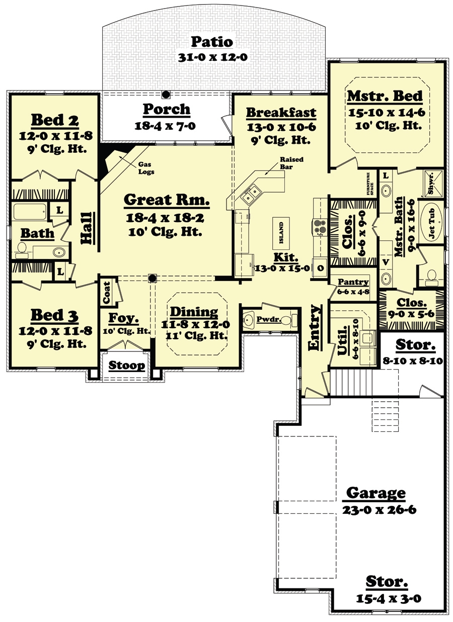 Floor Plan Main Level