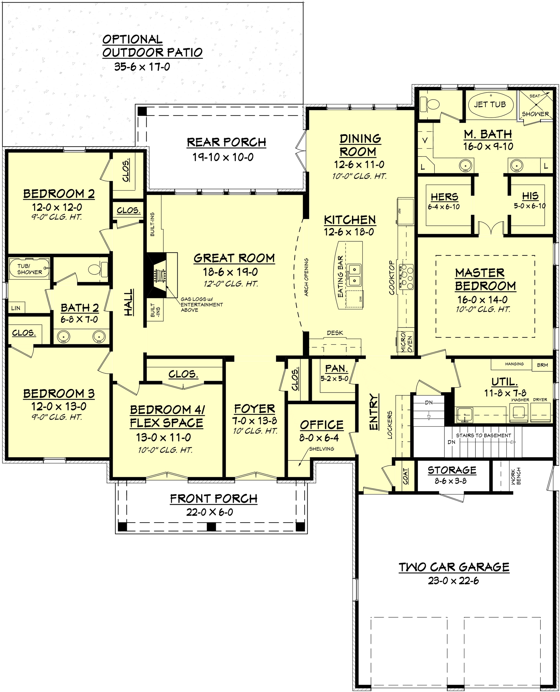 Floor Plan Main Level