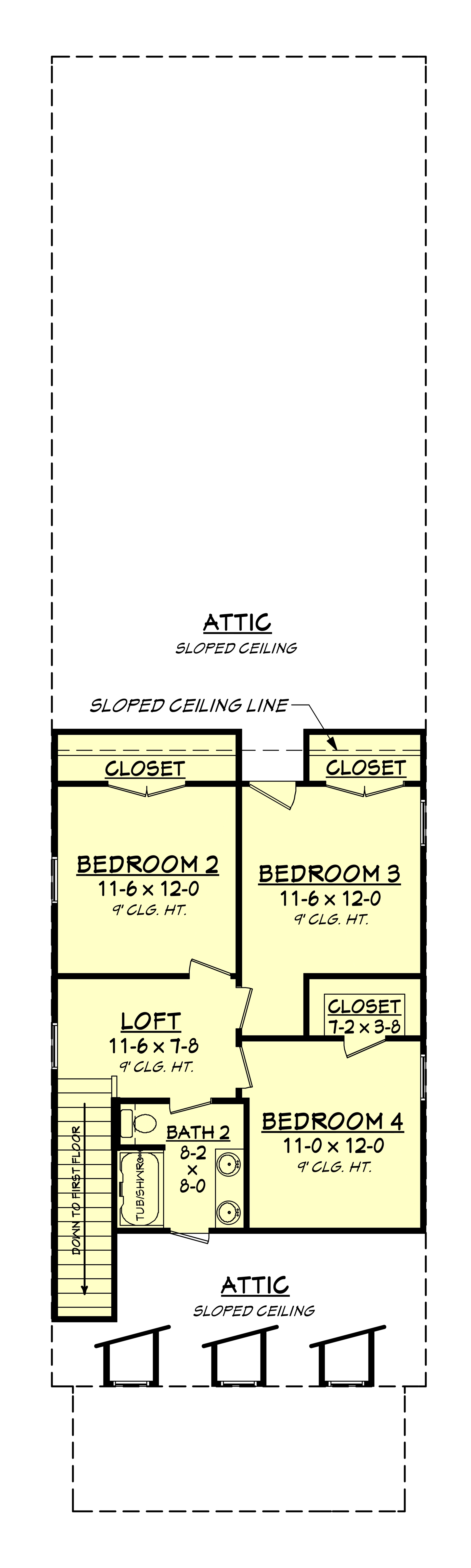 Floor Plan Second Story