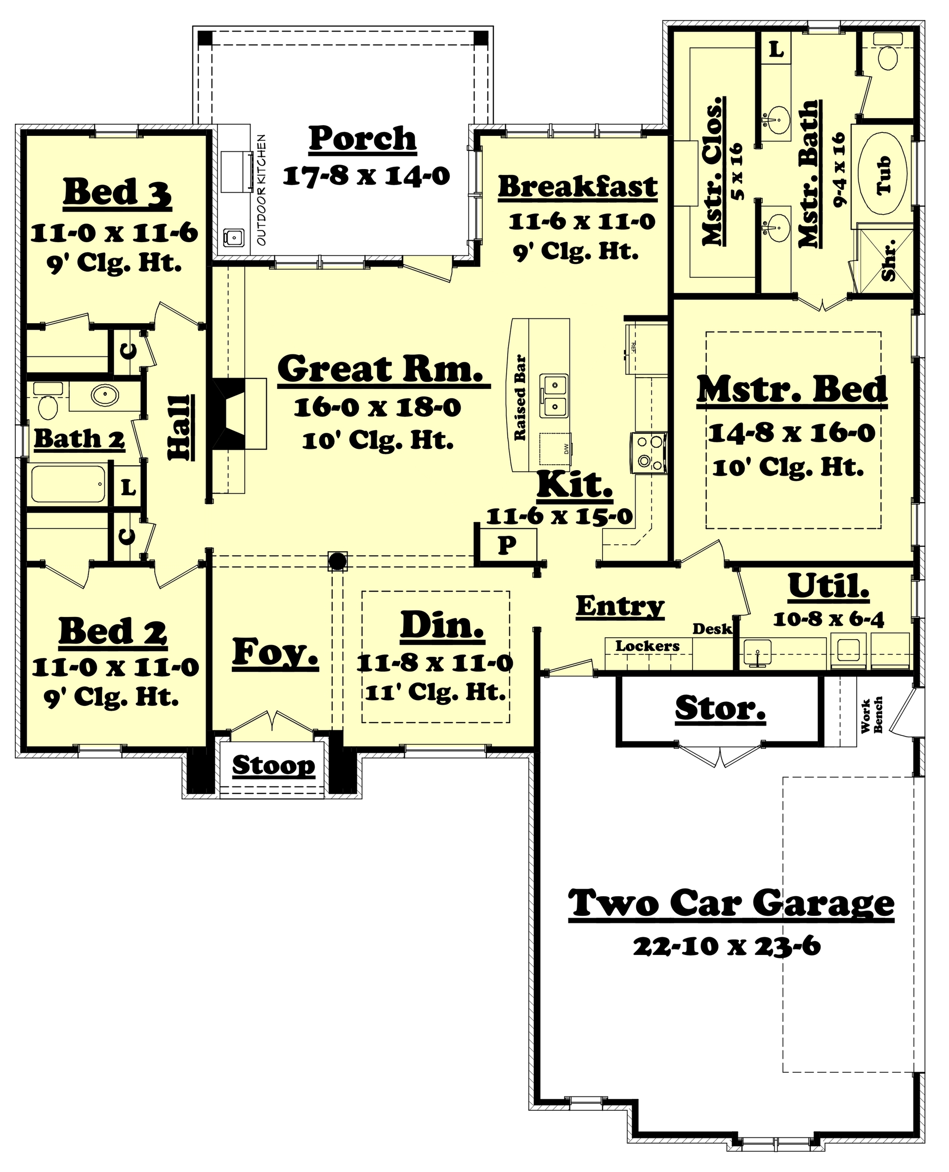 Floor Plan Main Level
