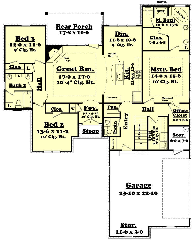 Floor Plan Main Level