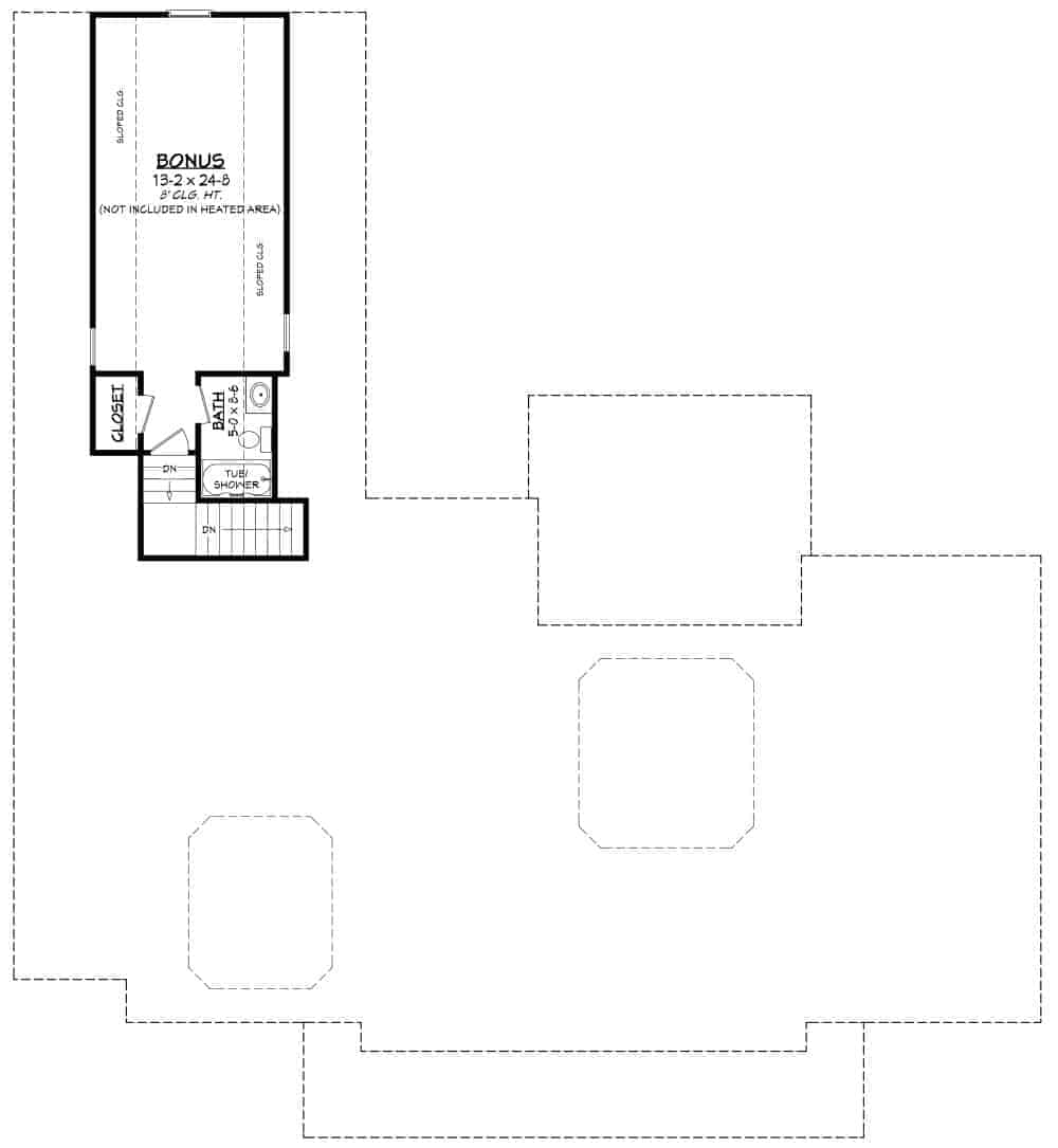 Floor Plan Bonus Room