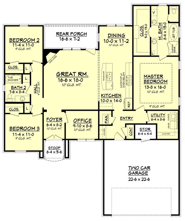 Floor Plan Main Level