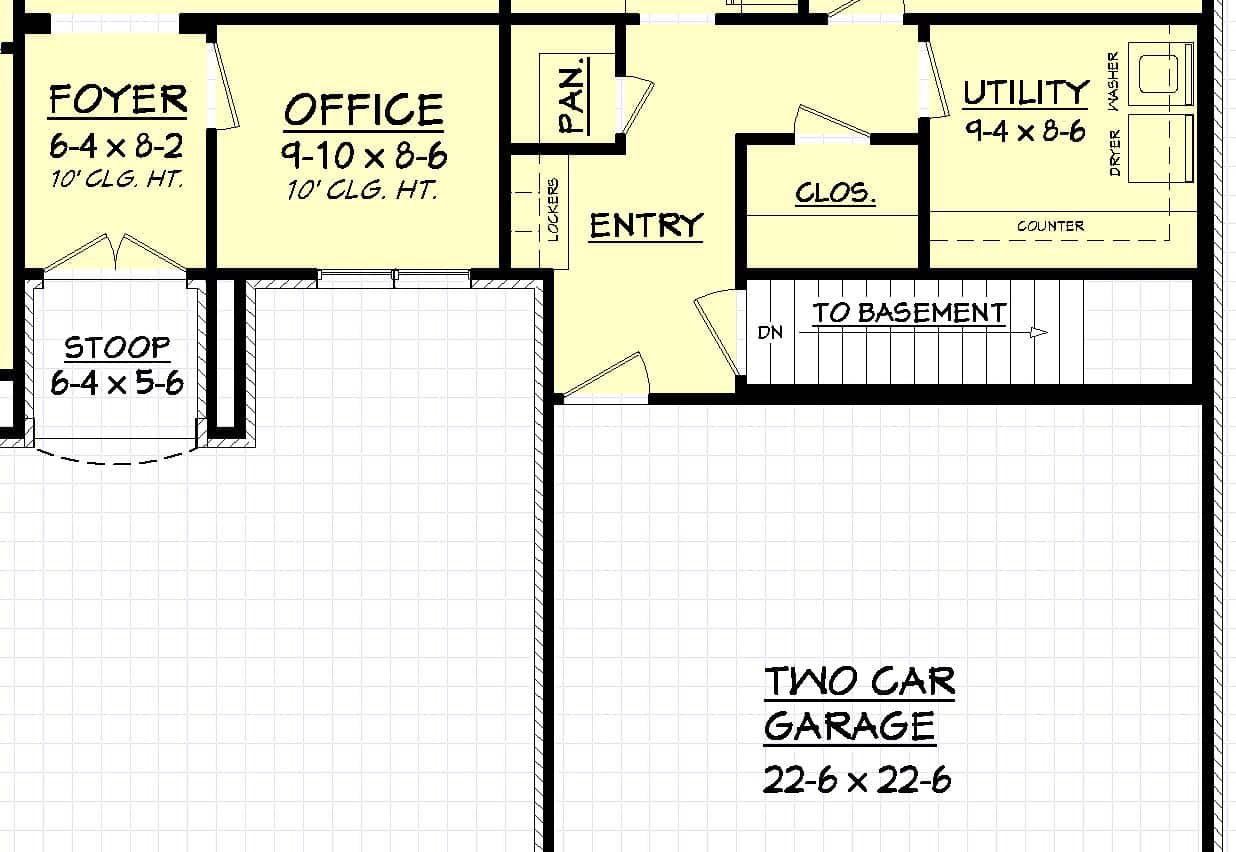 Basement Option Layout