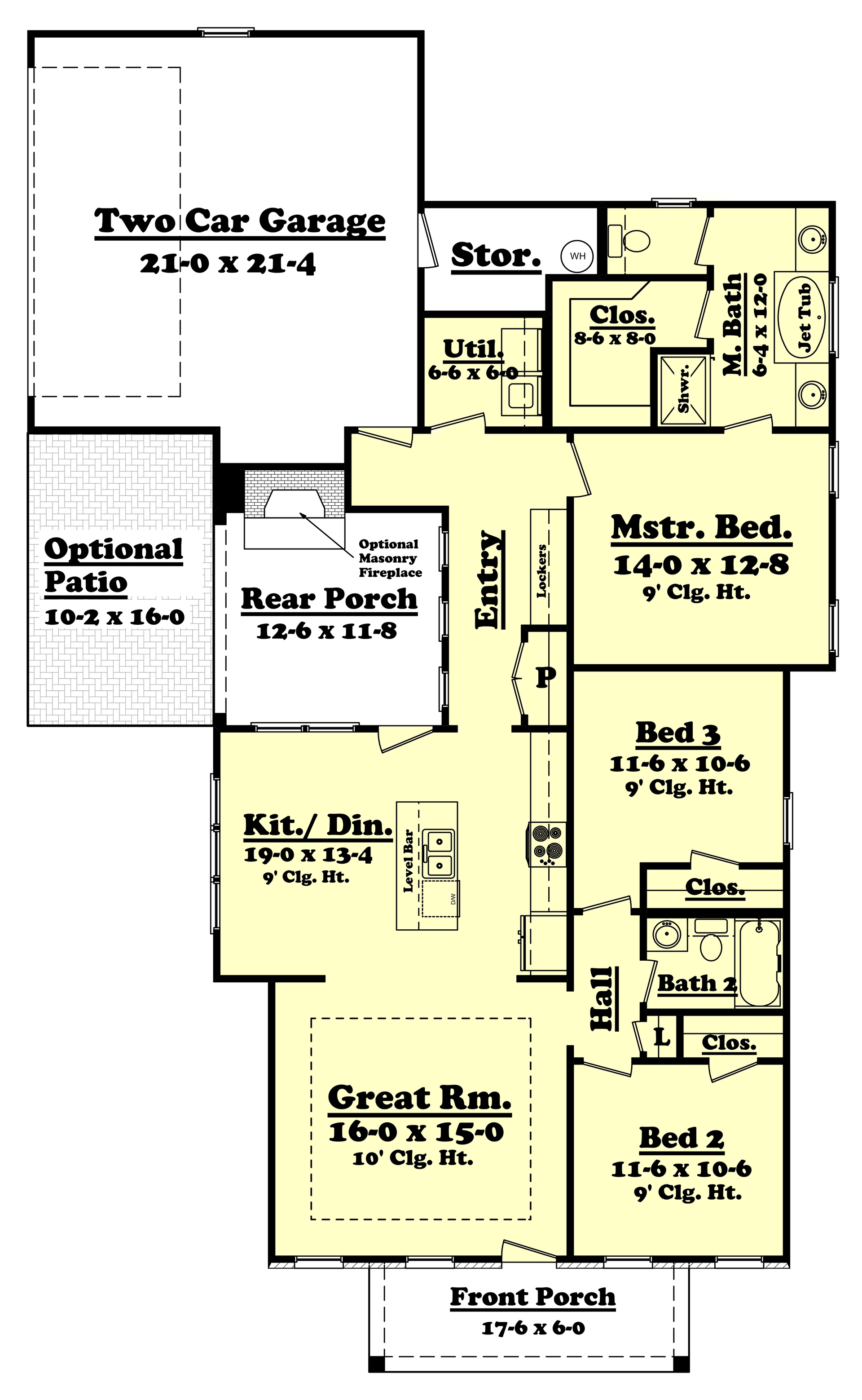 Floor Plan Main Level