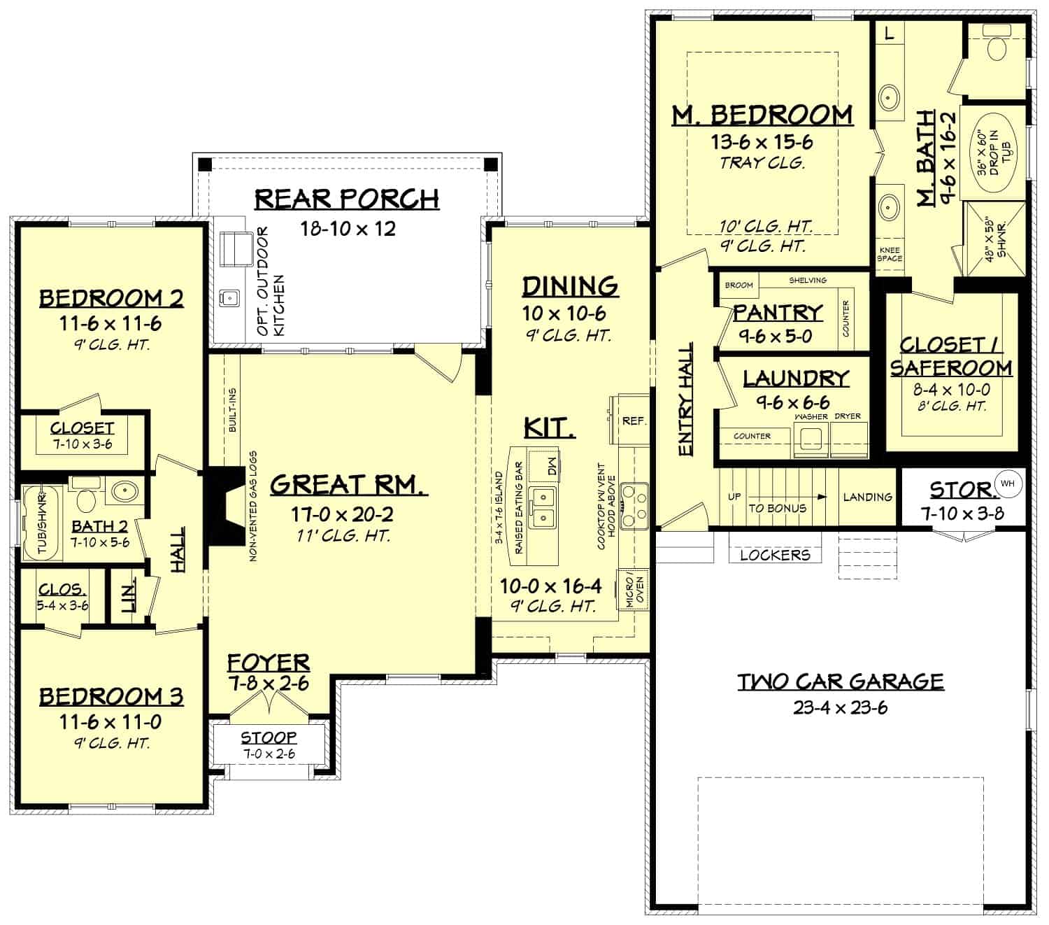 Floor Plan Main Level