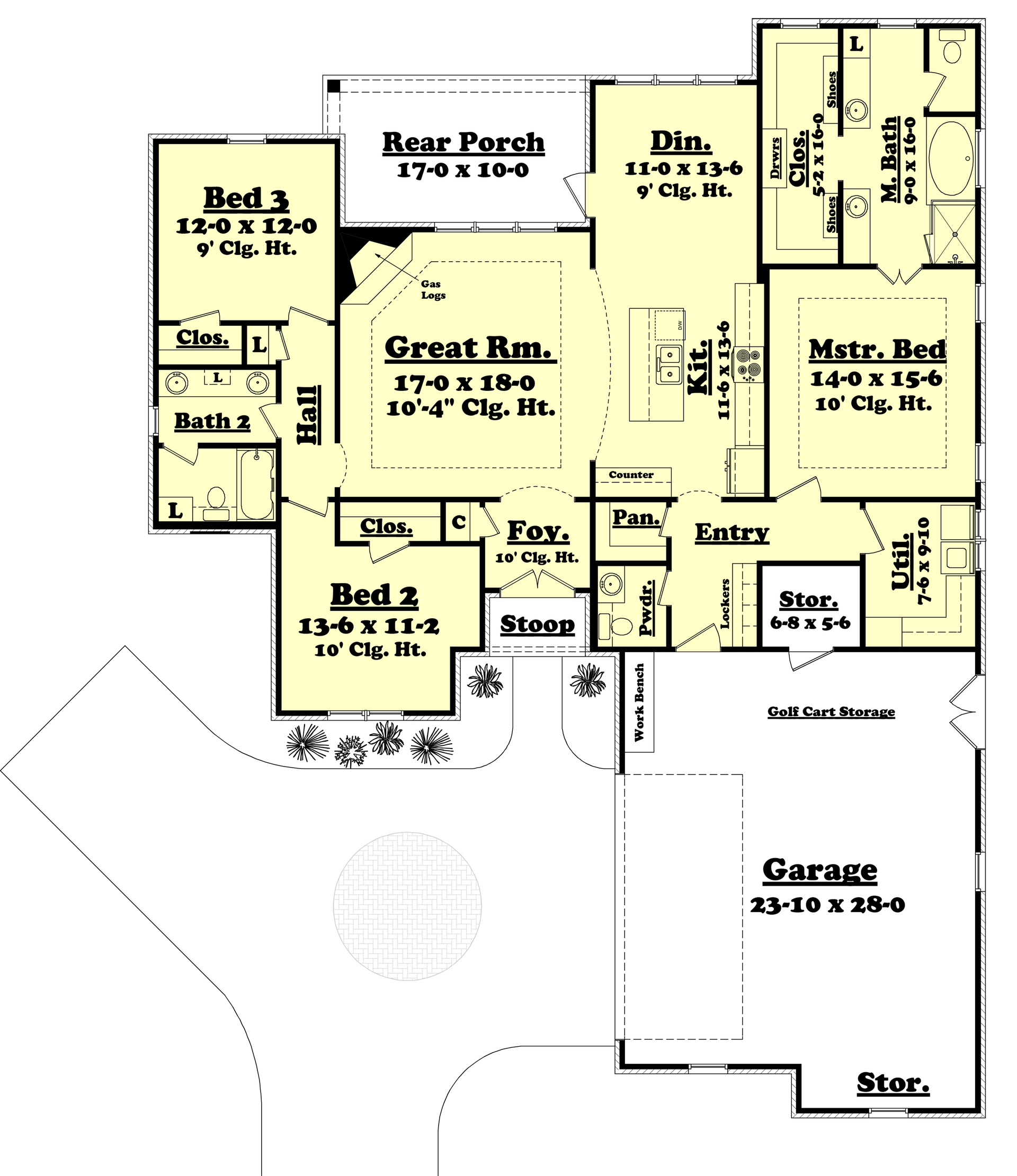 Floor Plan Main Level