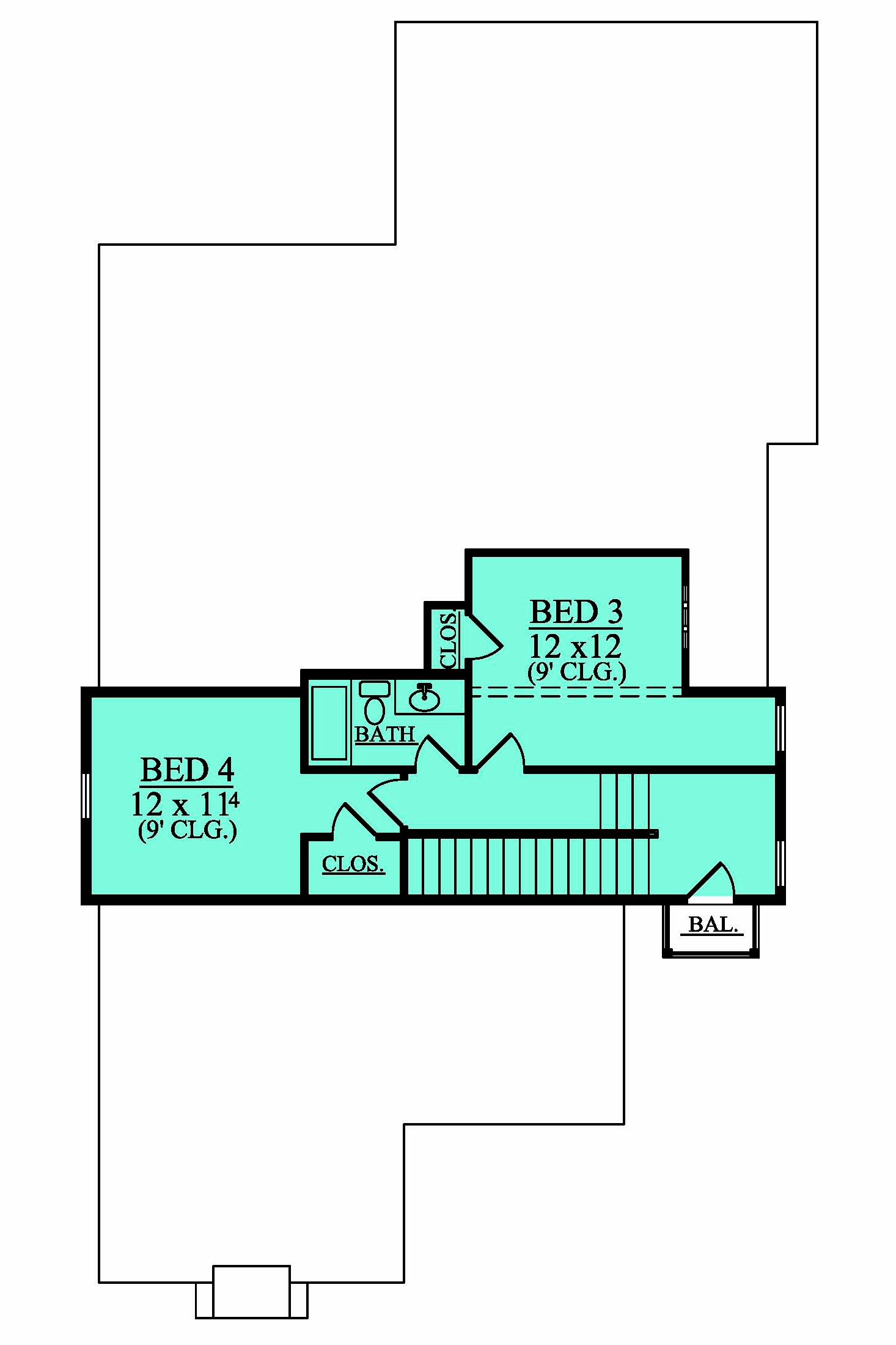 Floor Plan Upper Level