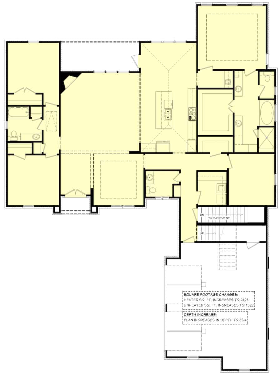 Basement Option Stair Location