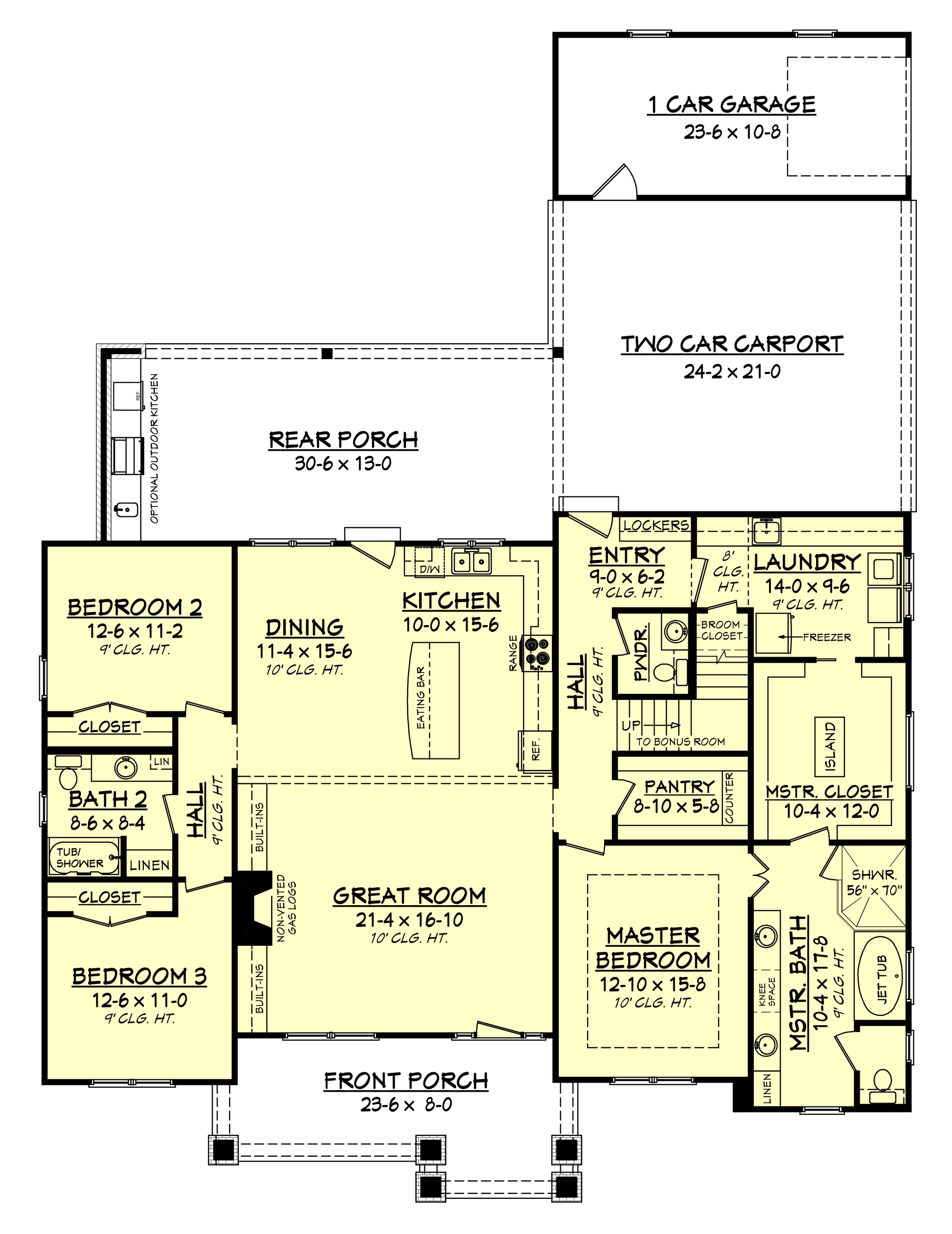 Floor Plan Main Level