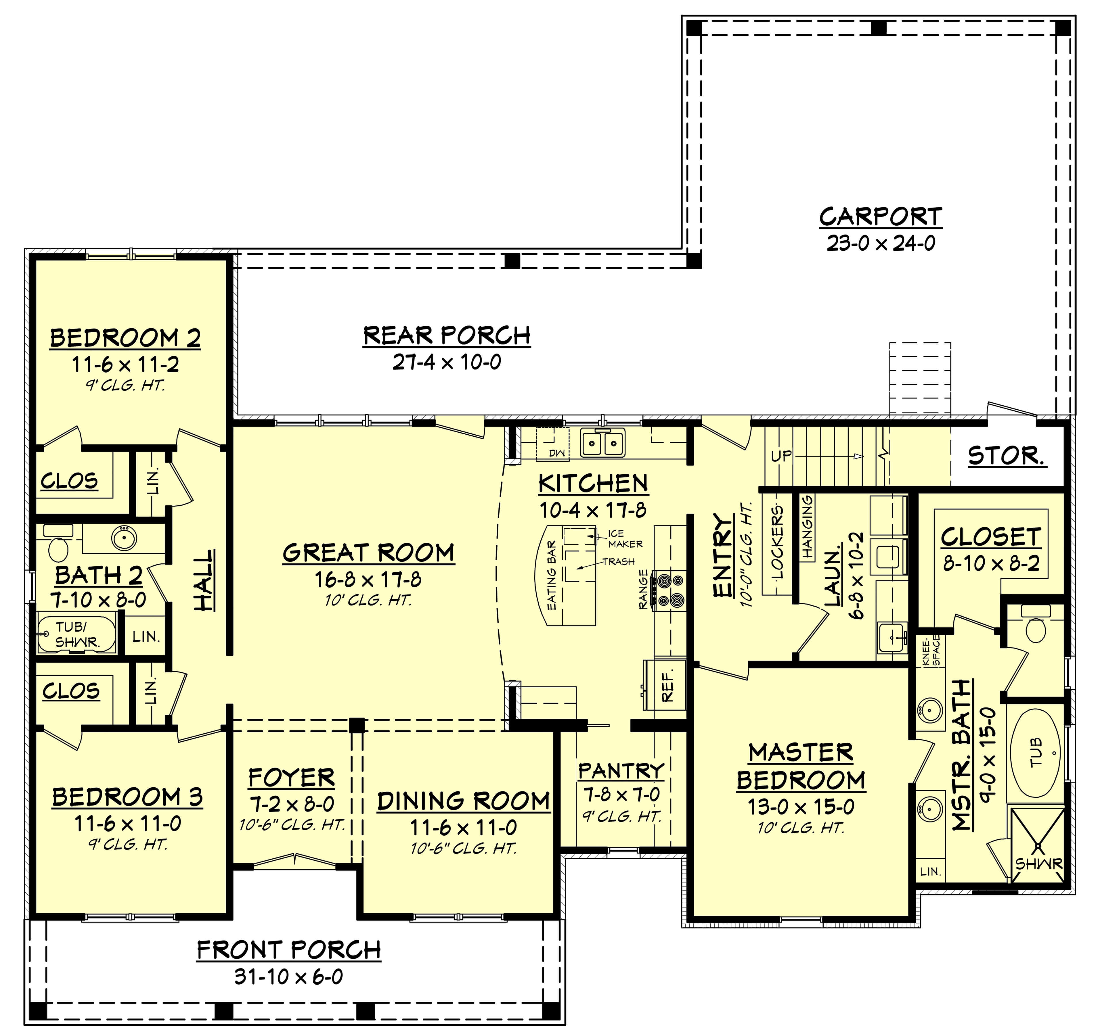 Floor Plan Main Level