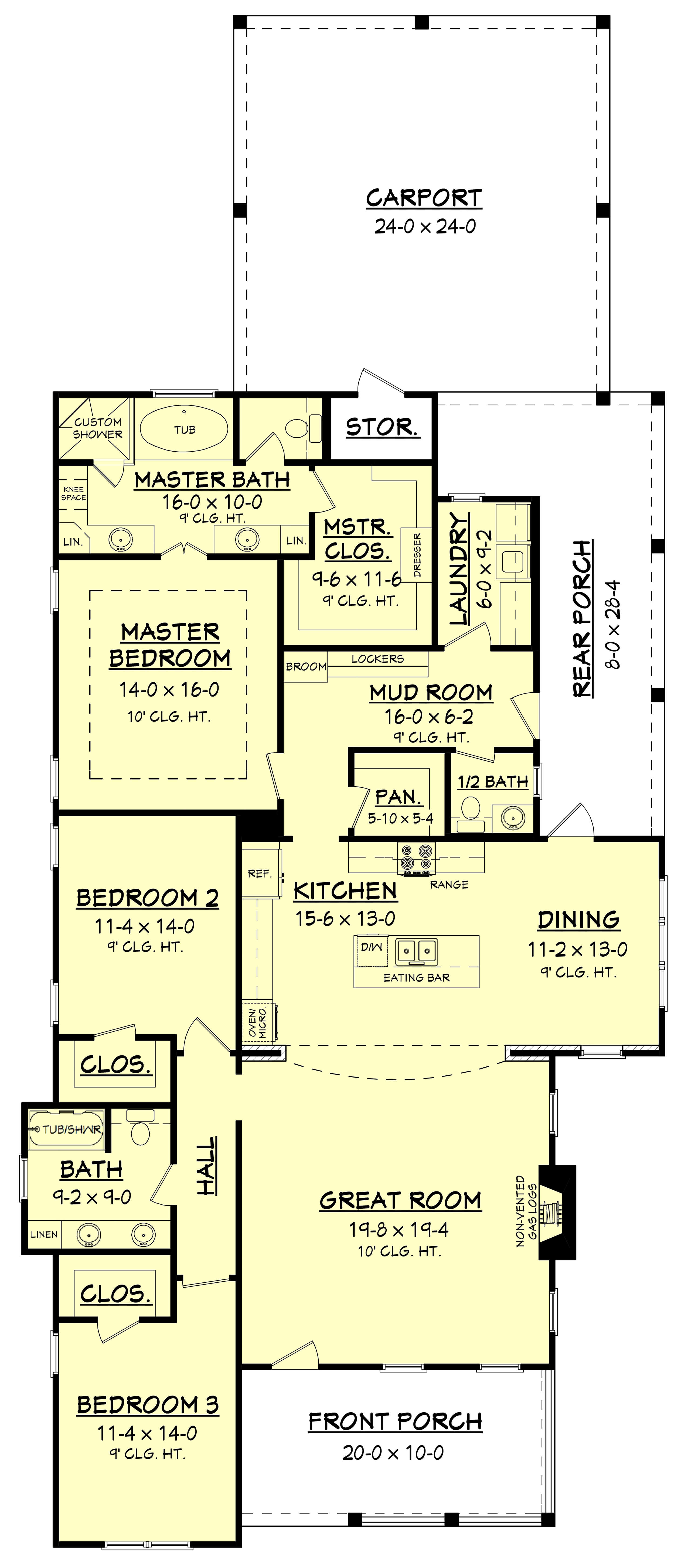 Floor Plan Main Level