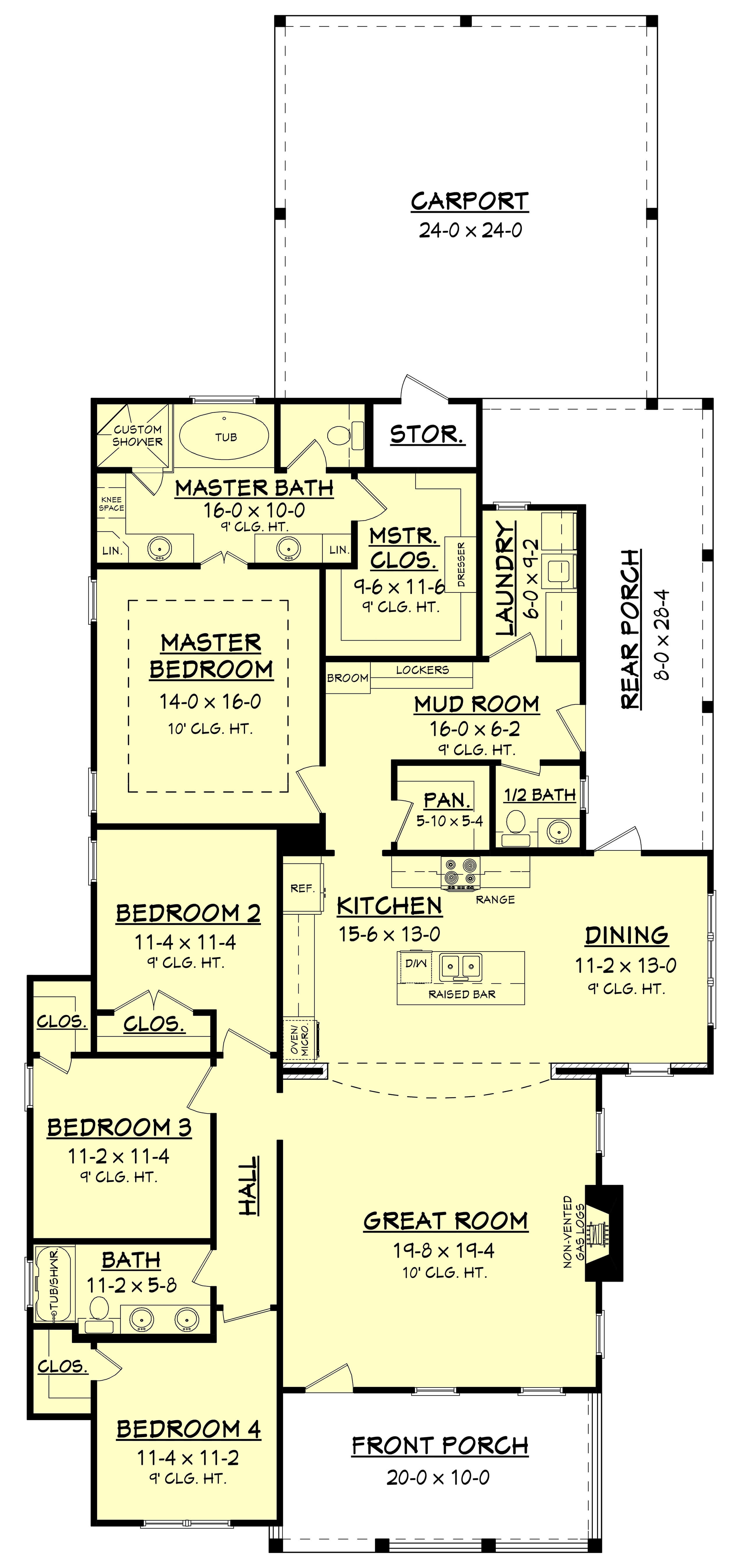 Floor Plan Main Level