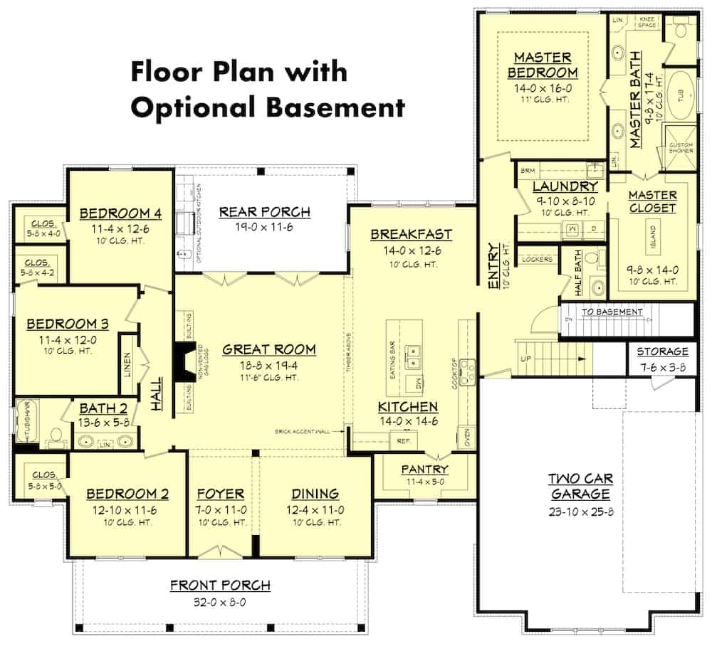 Floor Plan Main Level