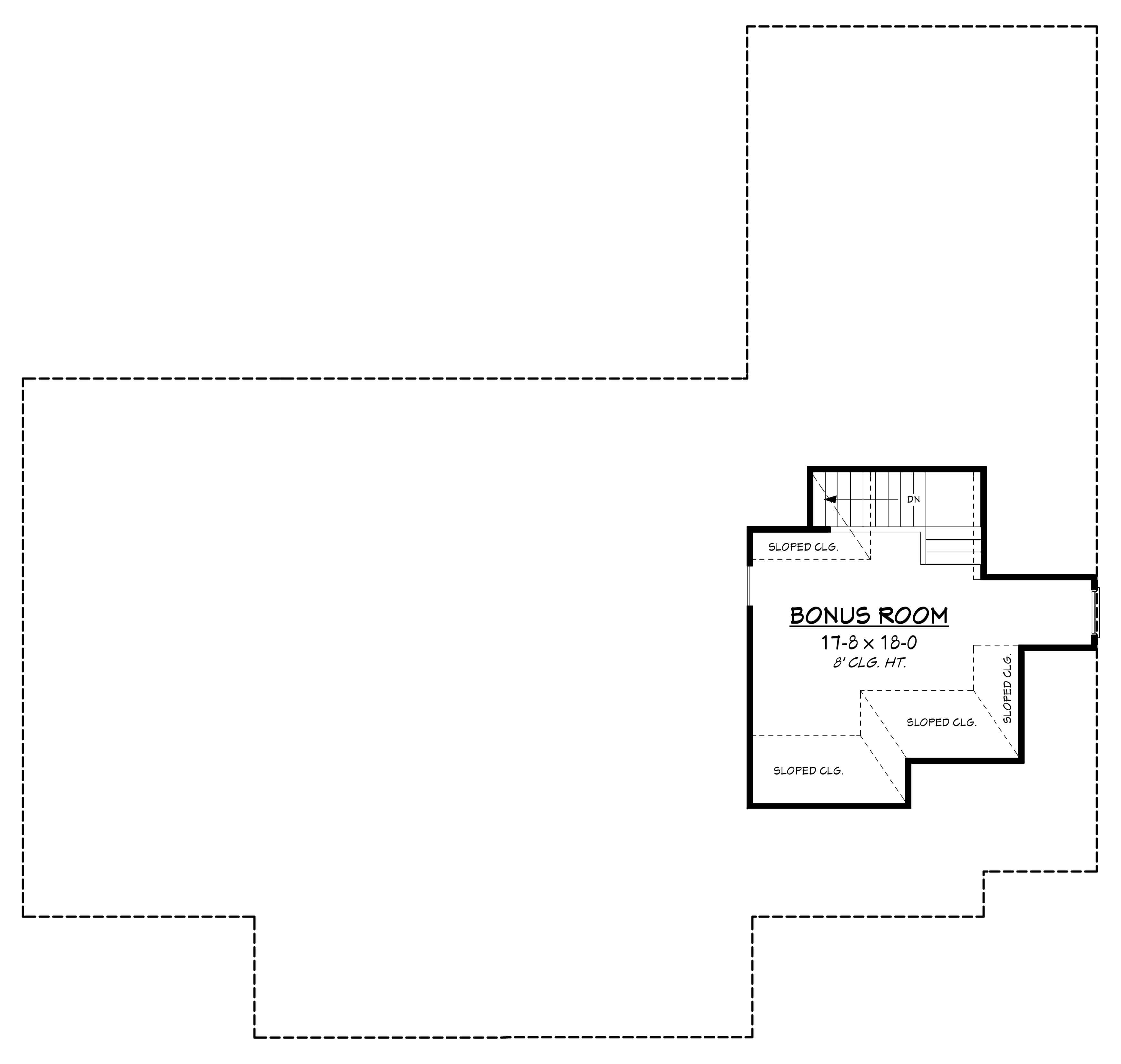 Floor Plan Bonus Room