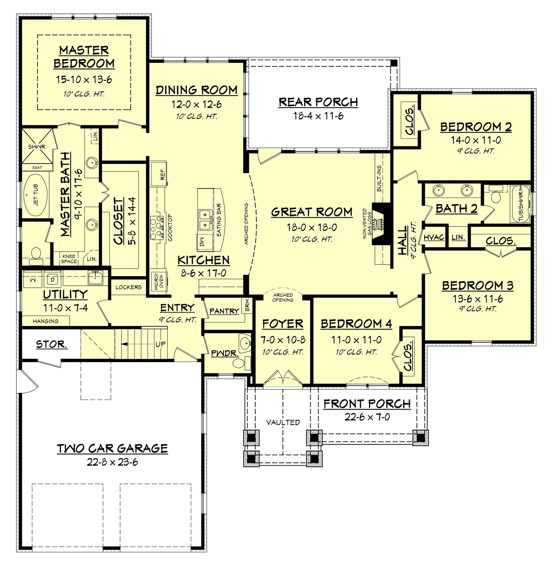 Floor Plan Main Level
