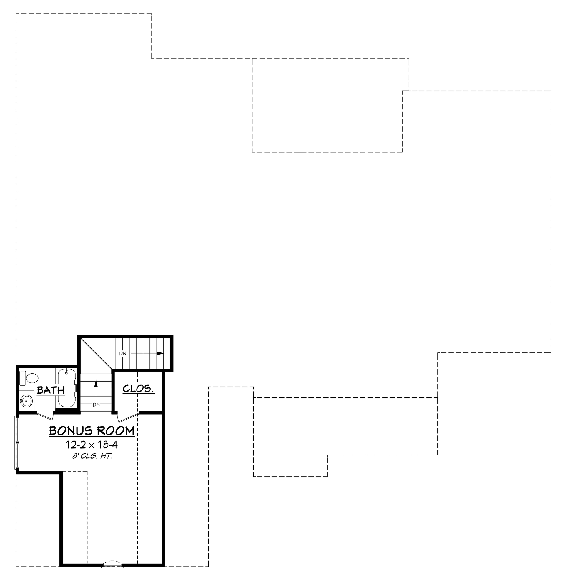 Floor Plan Bonus Room