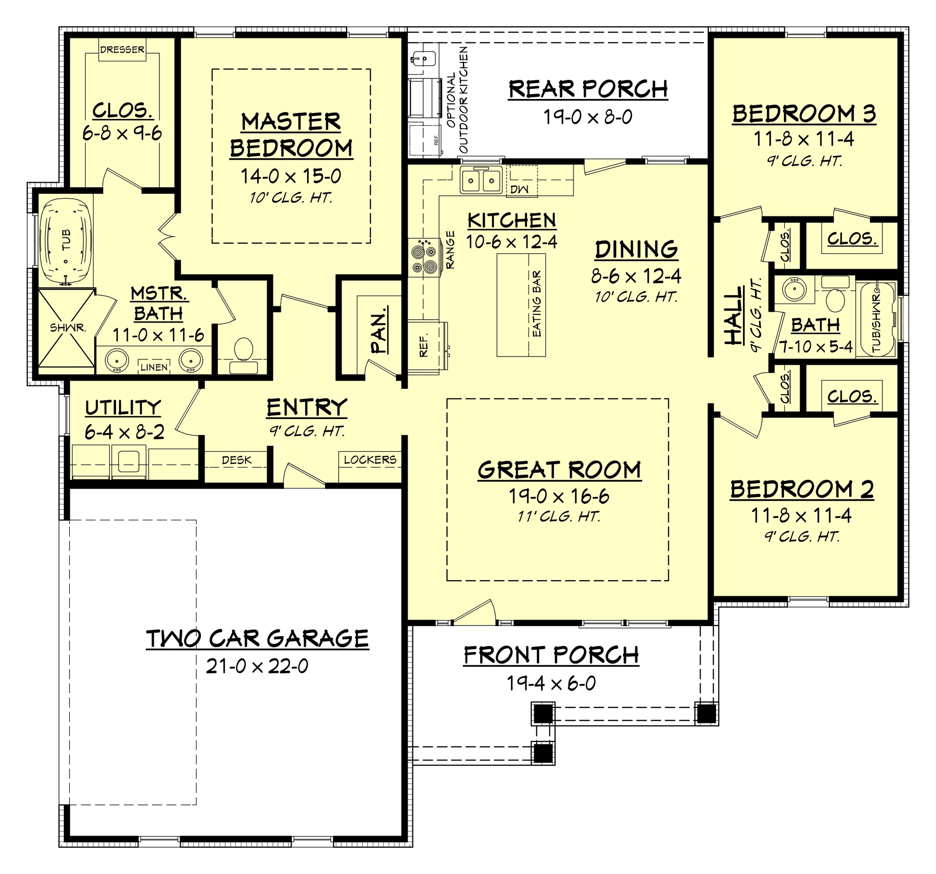 Floor Plan Main Level