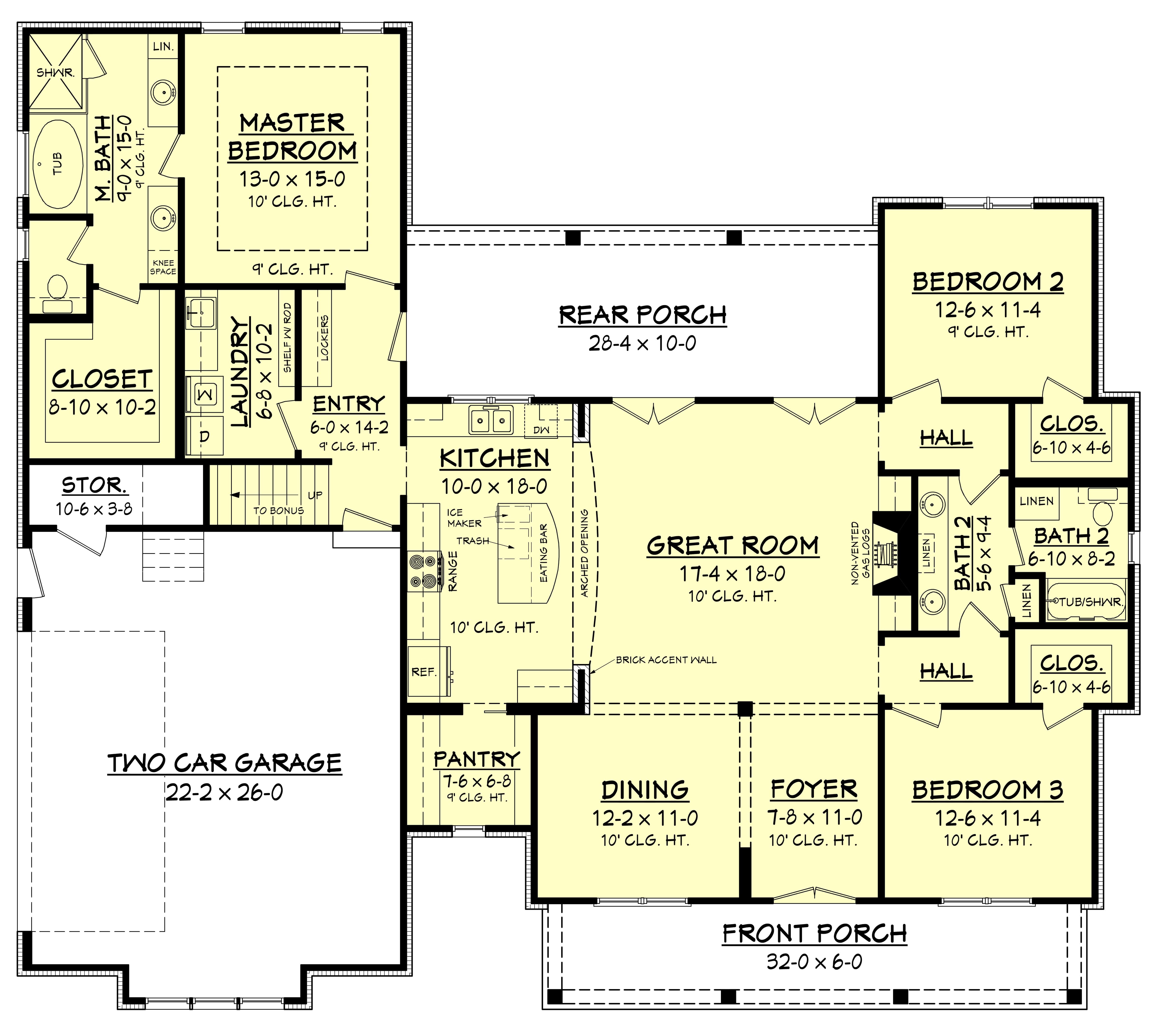 Floor Plan Main Level