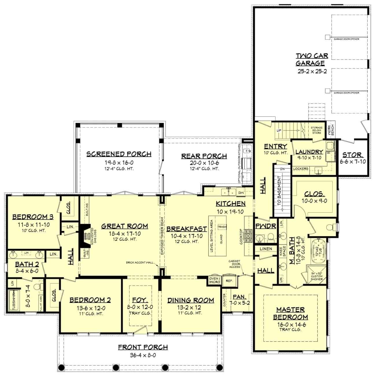 Basement Option Stair Location