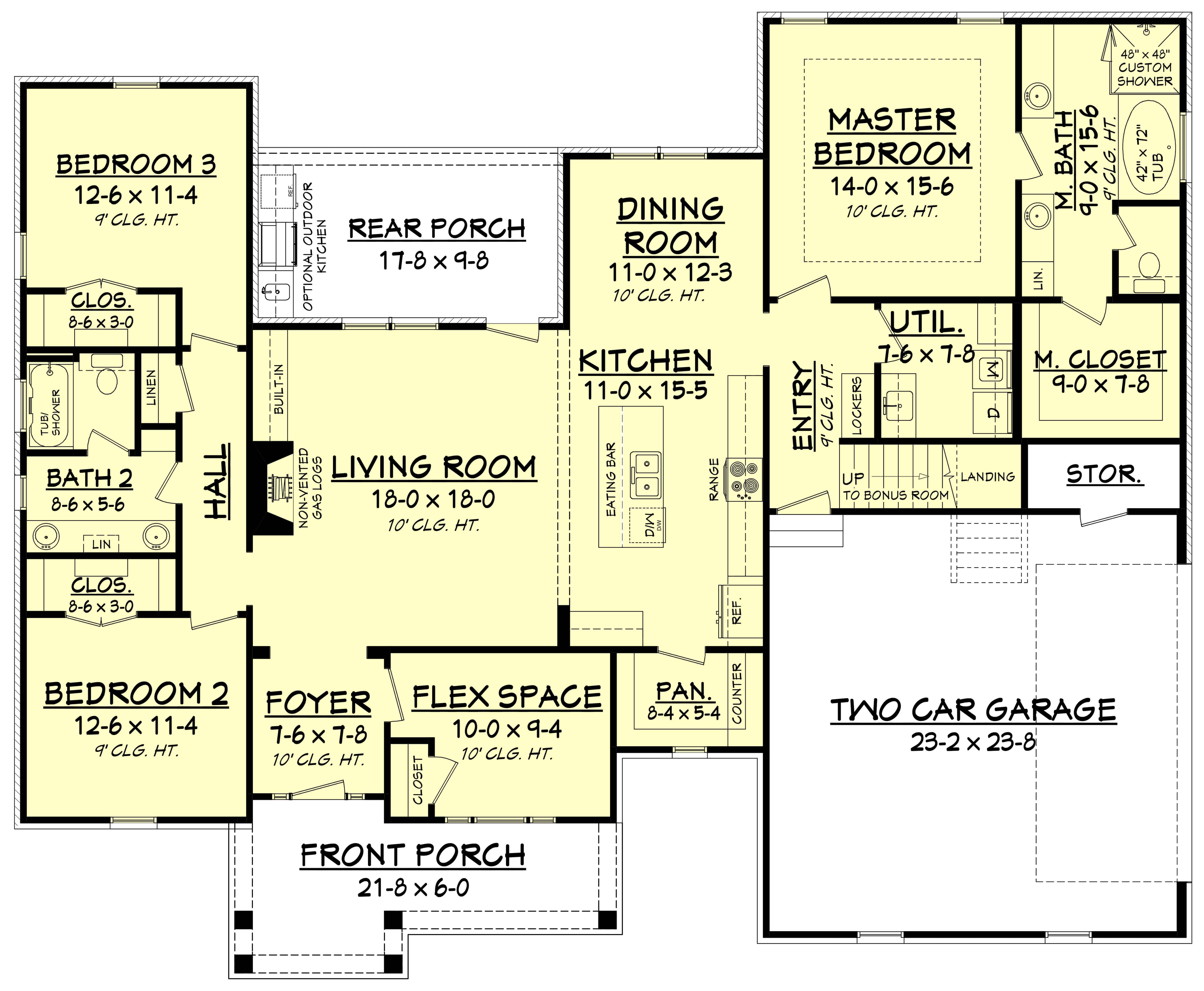 Floor Plan Main Level