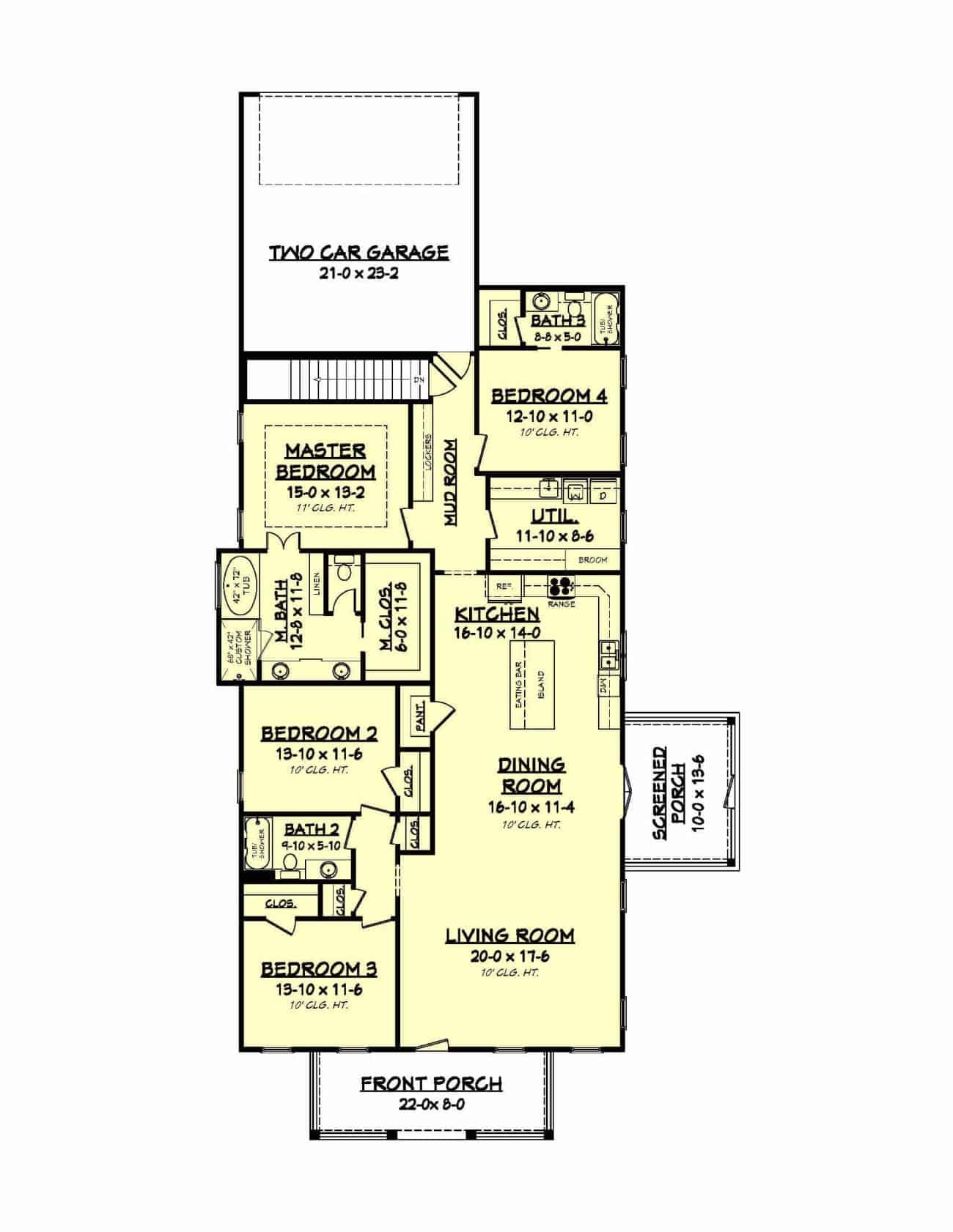 Floor Plan Main Level