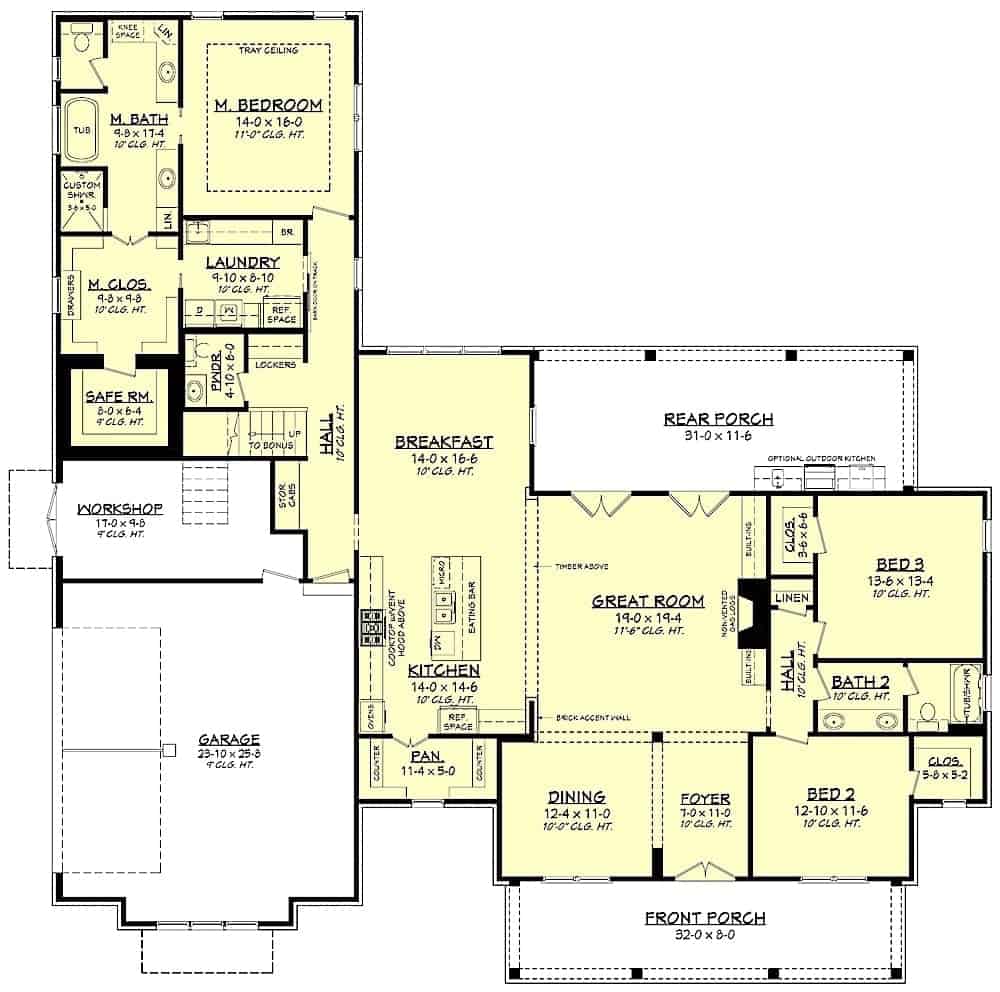 Floor Plan Main Level