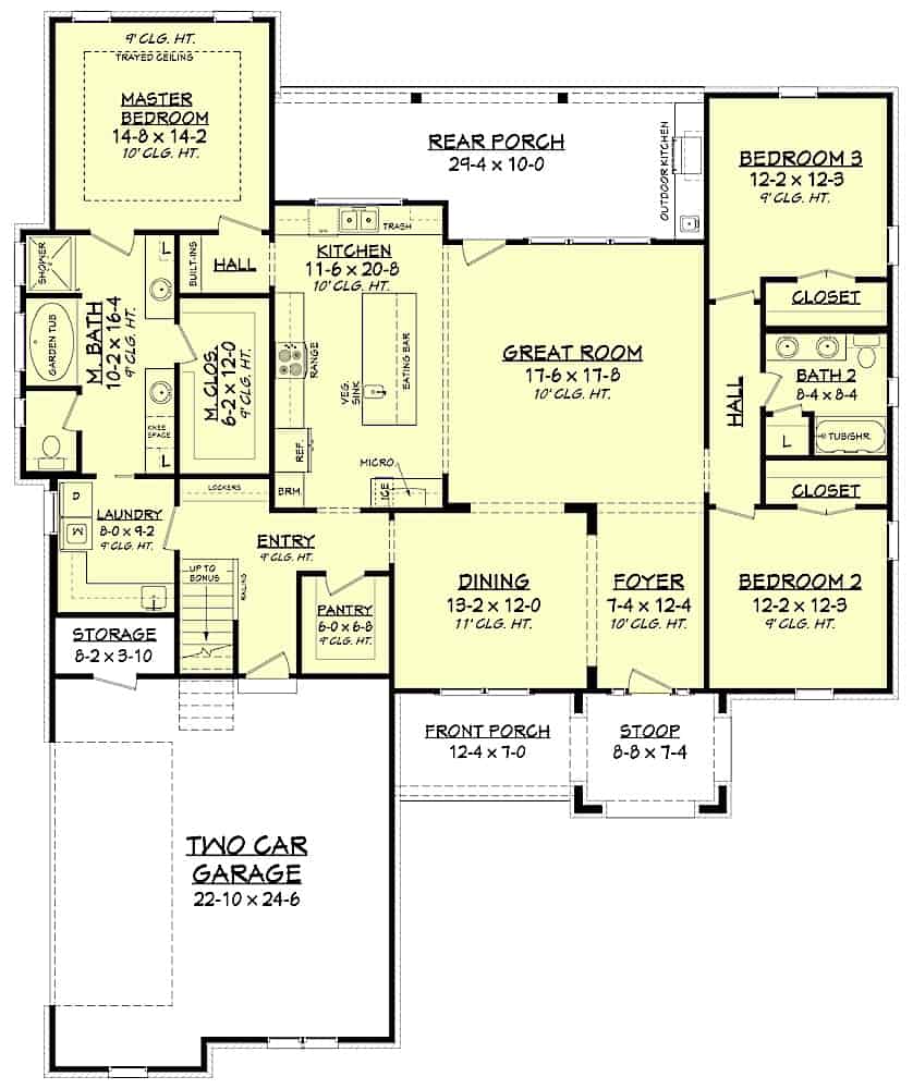 Floor Plan Main Level