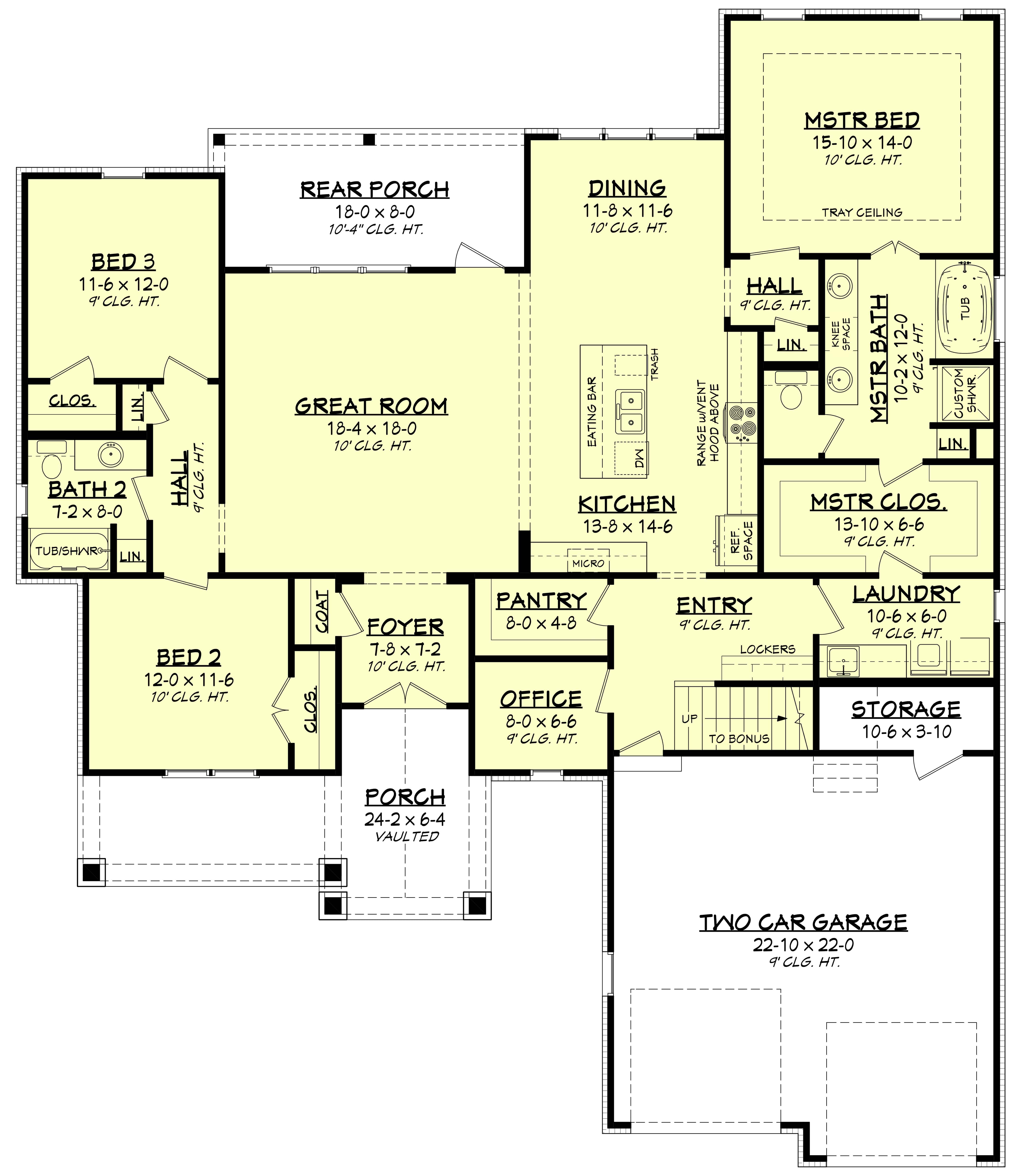 Floor Plan Main Level
