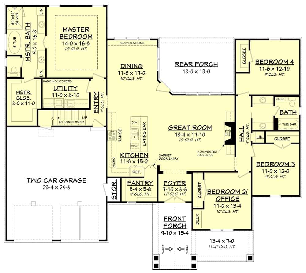 Floor Plan Main Level