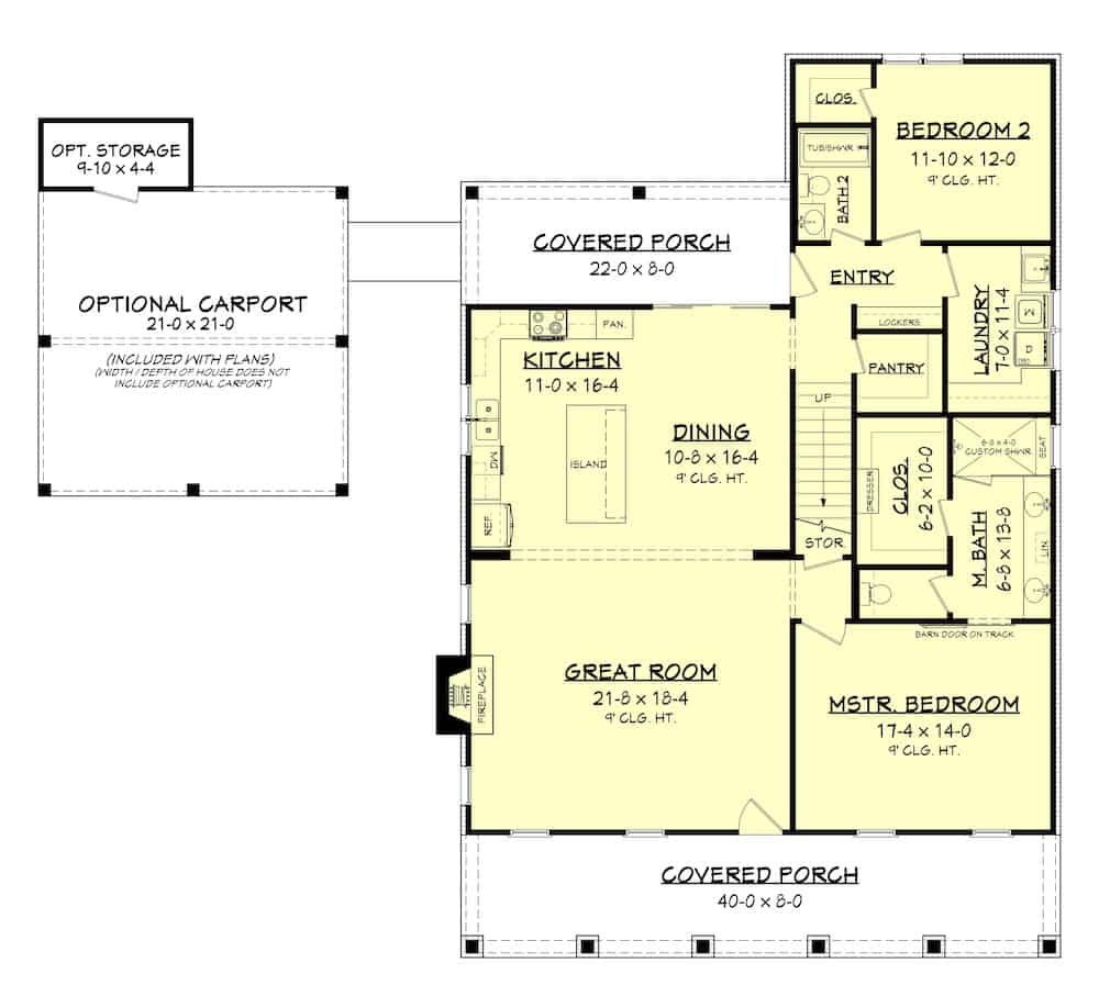 Floor Plan Main Level
