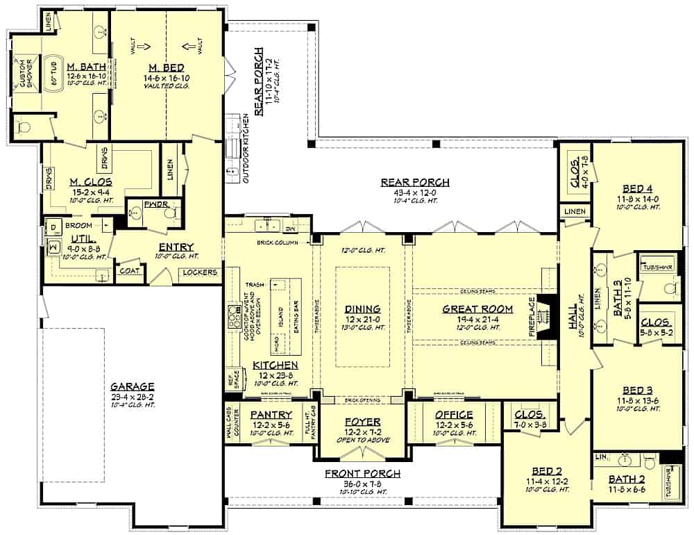 Floor Plan Main Level