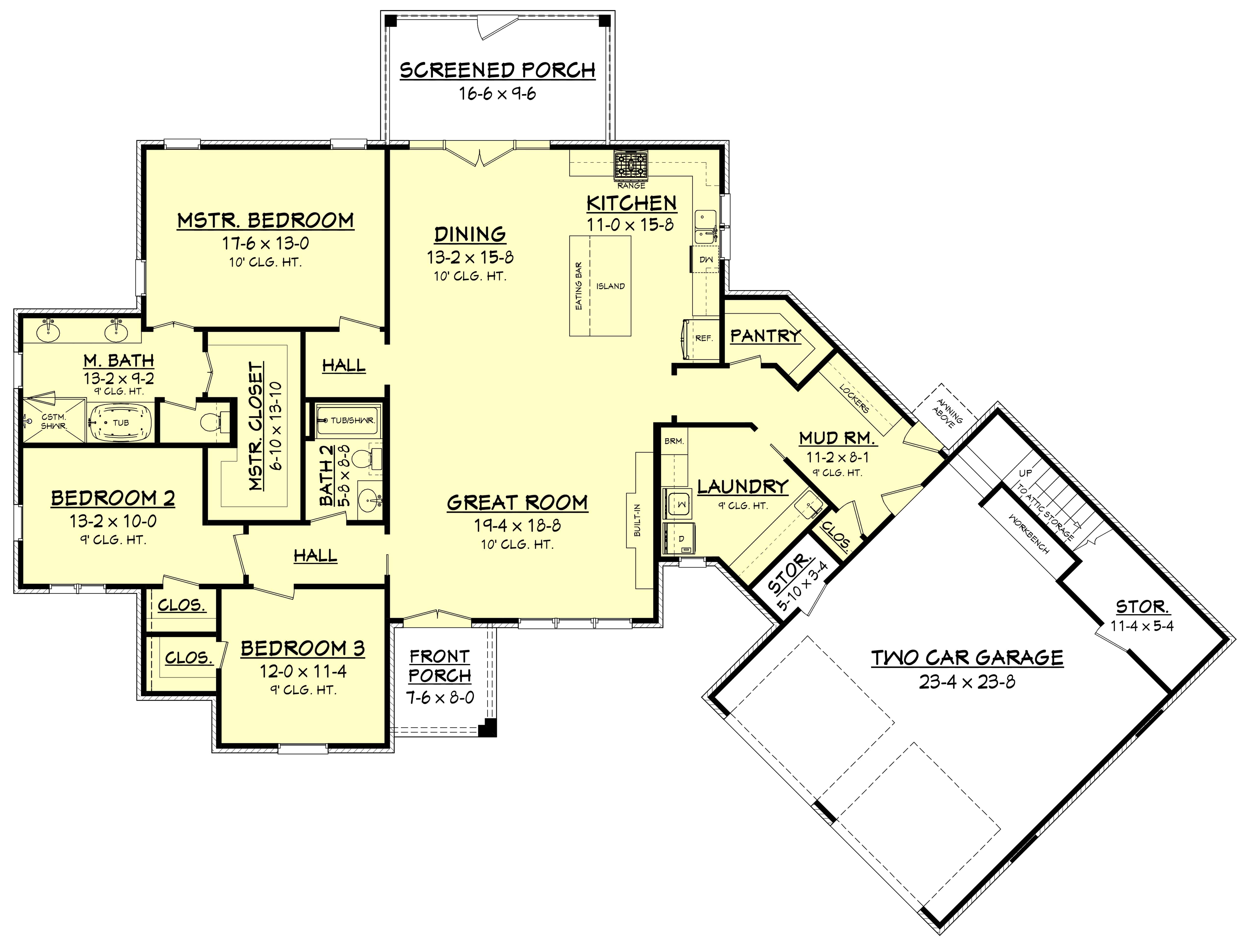 Floor Plan Main Level