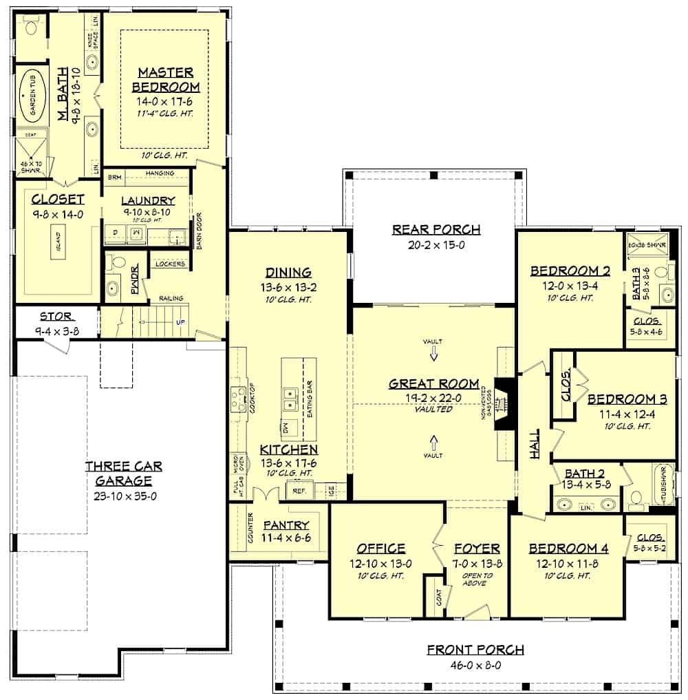 Floor Plan Main Level