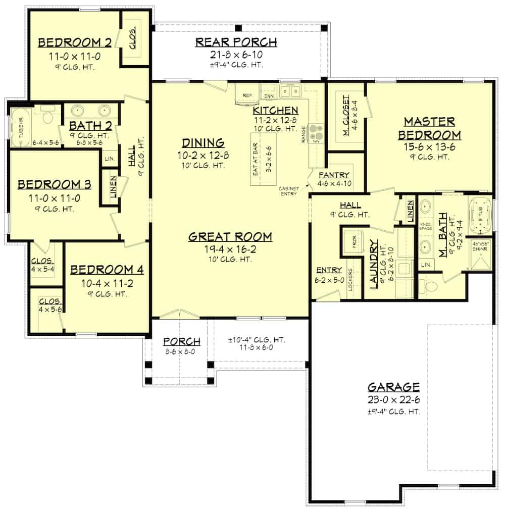 Floor Plan Main Level