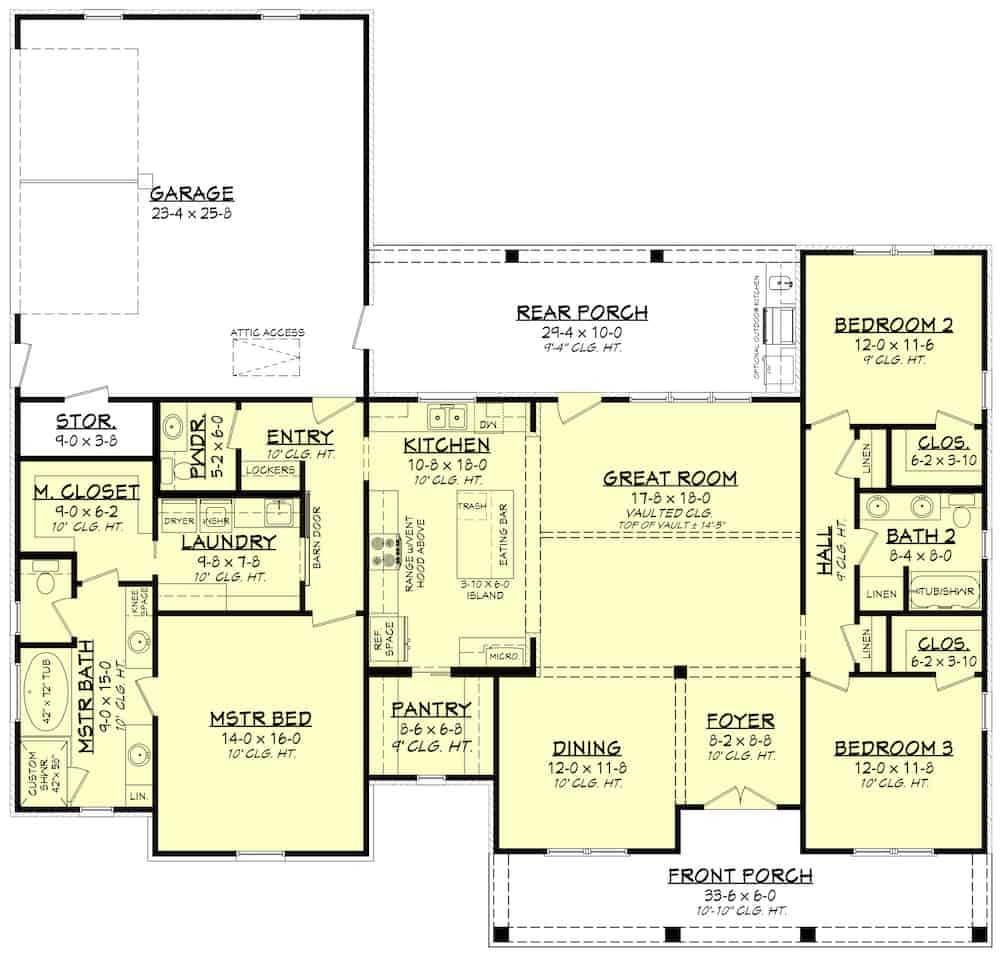 Floor Plan Main Level