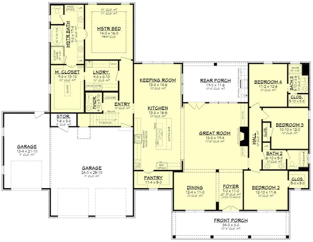 Floor Plan Main Level