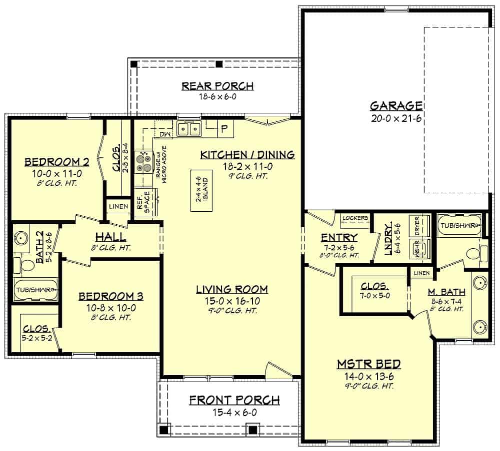 Floor Plan Main Level